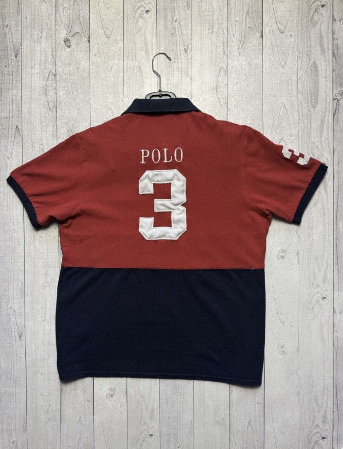 Polo Ralph Lauren × U.S. Polo Assn. × Vintage Polo Royal leisure number 3 big logo Size US S / EU 44-46 / 1 - 2 Thumbnail