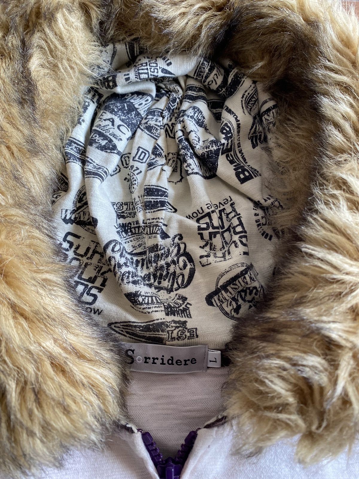 If Six Was Nine Japanese Poem Fur hoodie Zipper Ifsixwasnine Style Size US L / EU 52-54 / 3 - 2 Thumbnail