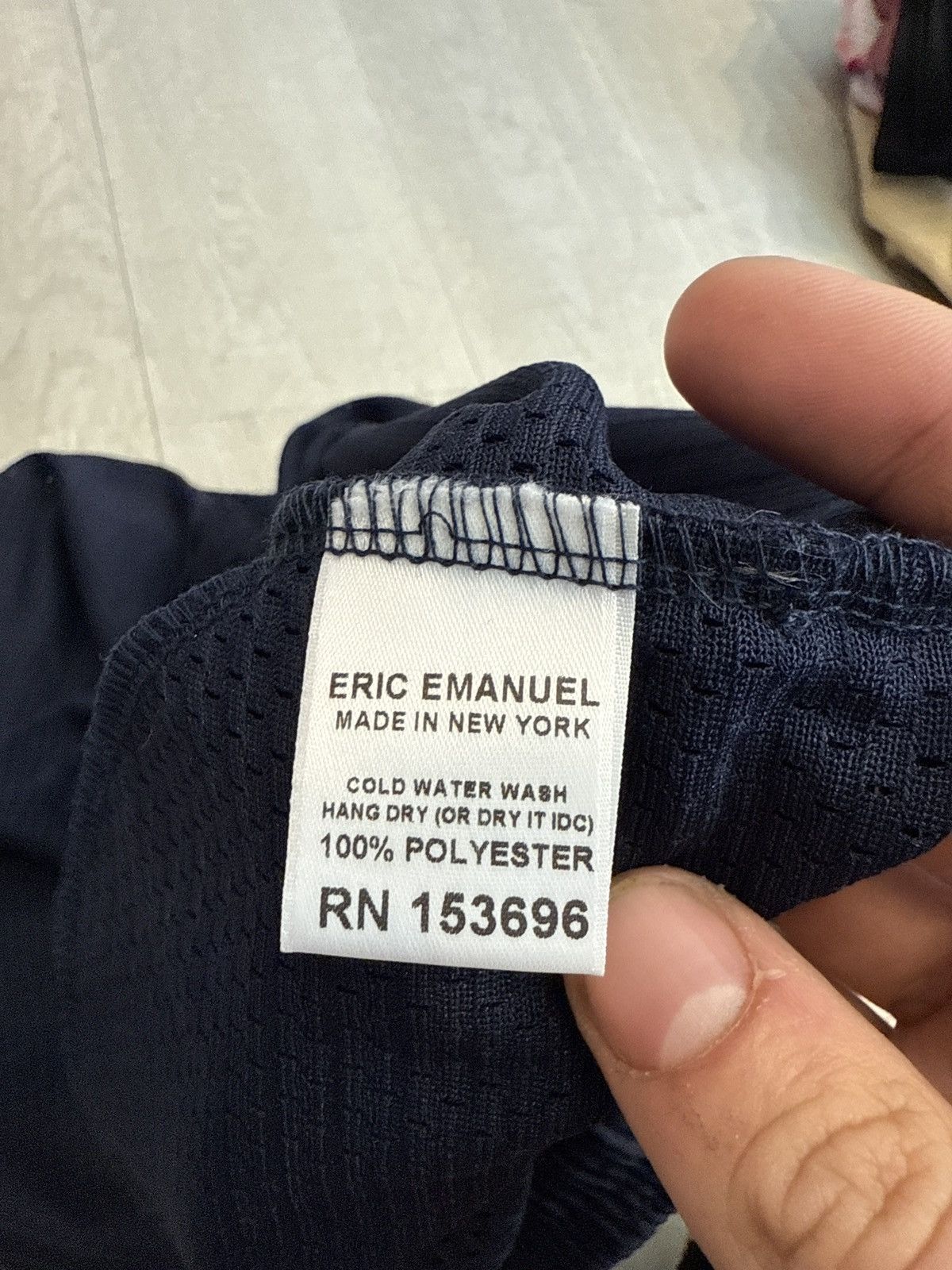 Eric Emanuel Eric Emanuel Basic Shorts Navy Cream E Size US 38 / EU 54 - 4 Thumbnail