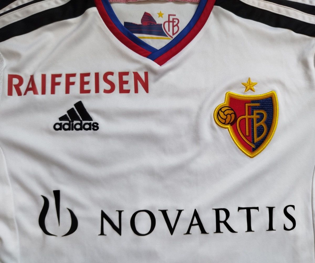 Adidas Basel Switzerland 2014/2016 match worn shirt # 39 Calla Size US M / EU 48-50 / 2 - 3 Thumbnail