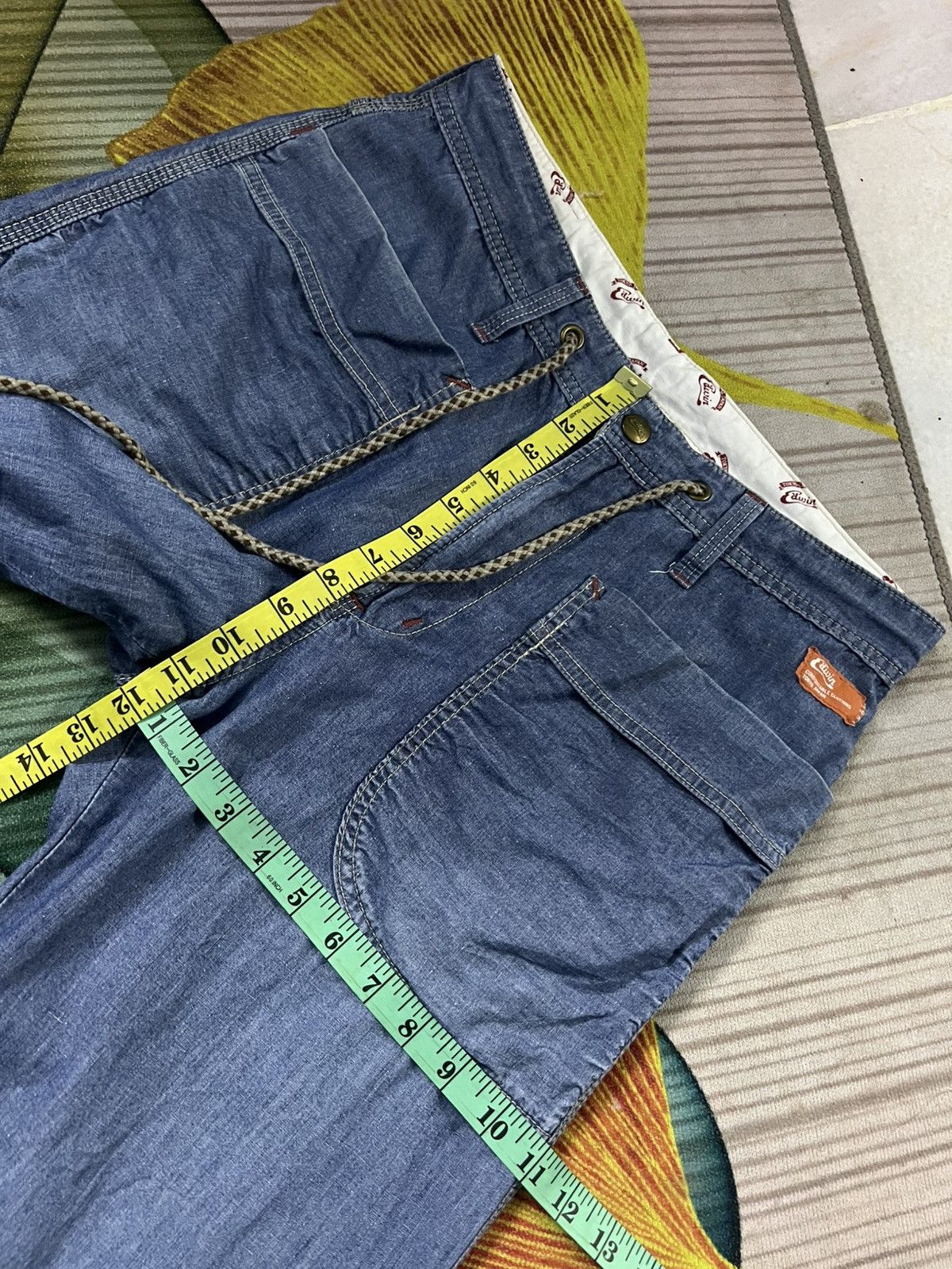 Japanese Brand EDWIN BAGGY JEANS Size US 31 - 5 Thumbnail