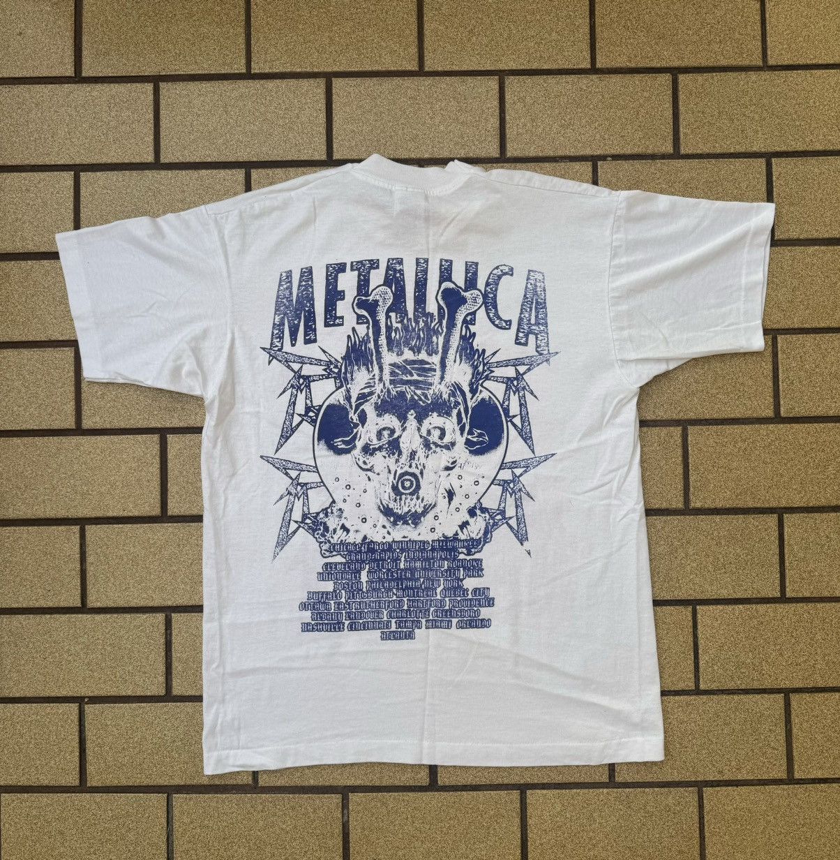 Metallica 1997 Metallica X Pushead grail Heavy Metal Art tee 90s rare Size US L / EU 52-54 / 3 - 2 Thumbnail