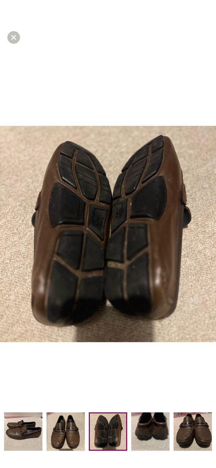 Salvatore Ferragamo Salvatore ferragamo mens brown driving shoes size 8.5 Size US 8.5 / EU 41-42 - 3 Thumbnail