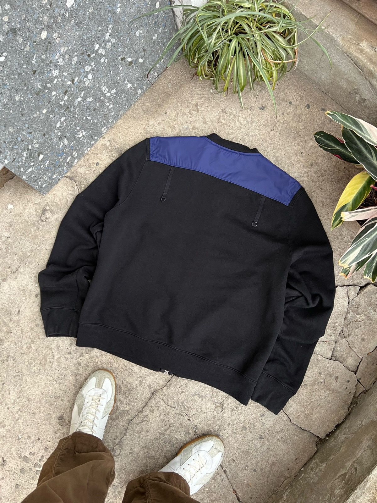 Acne Studios SS14 Acne Studios Keanu Two Tone Nylon Bomber Jacket Size US XL / EU 56 / 4 - 3 Thumbnail