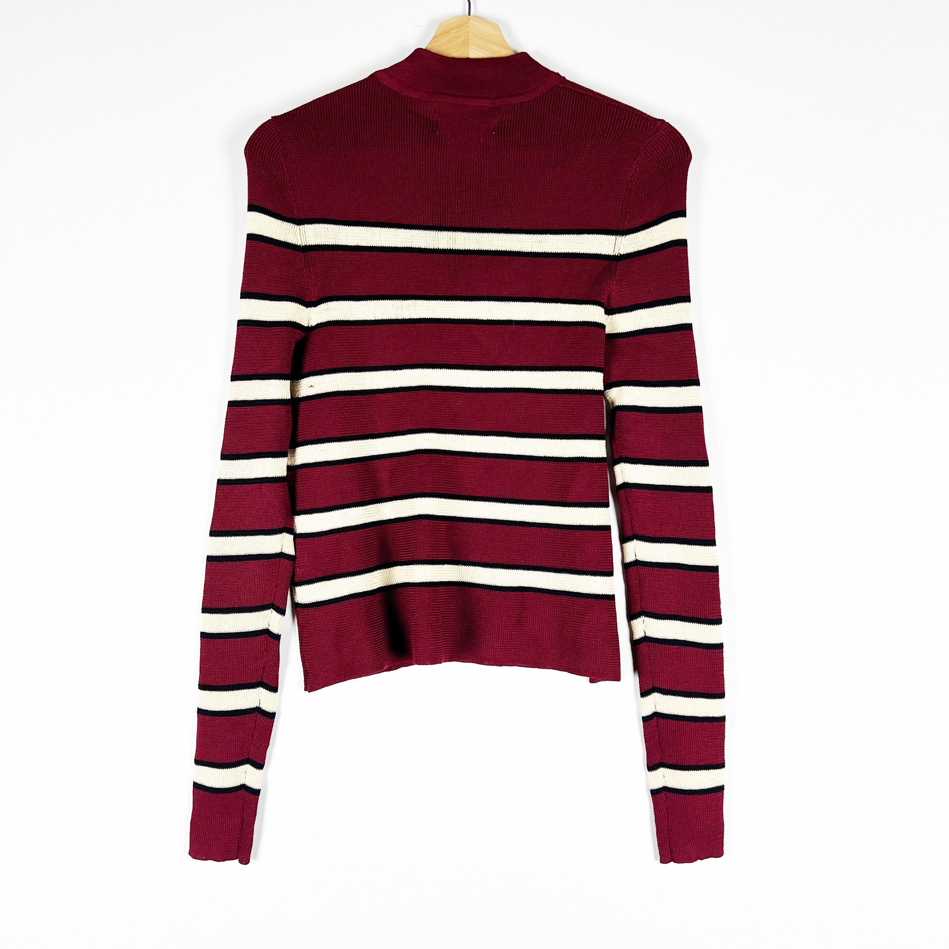 Isabel Marant NEW Isabel Marant Devona Mock Neck Button Size L / US 10 / IT 46 - 4 Thumbnail