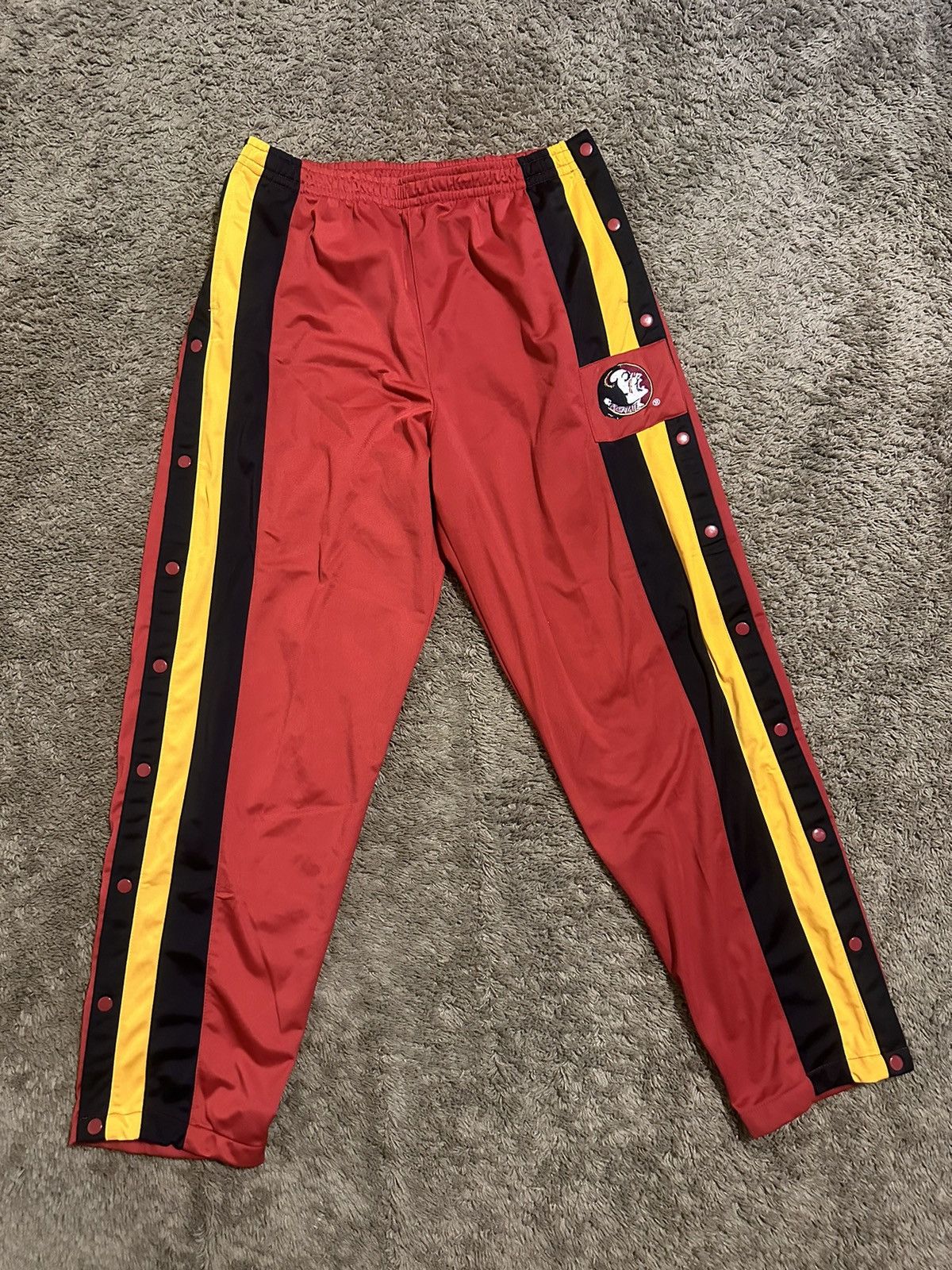 NCAA × Vintage Vintage NCAA Florida State Seminoles pants 90s size XL Size US 38 / EU 54 - 1 Thumbnail
