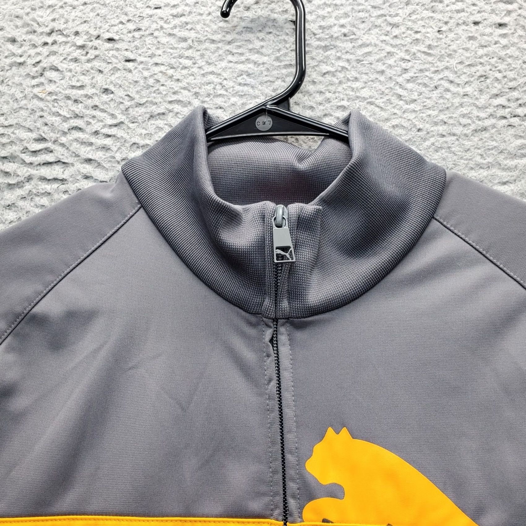 Puma PUMA Tricot Track Jacket Mens L Long Sleeve Multicolor Sports Lifestyle Shirt Size US L / EU 52-54 / 3 - 7 Thumbnail