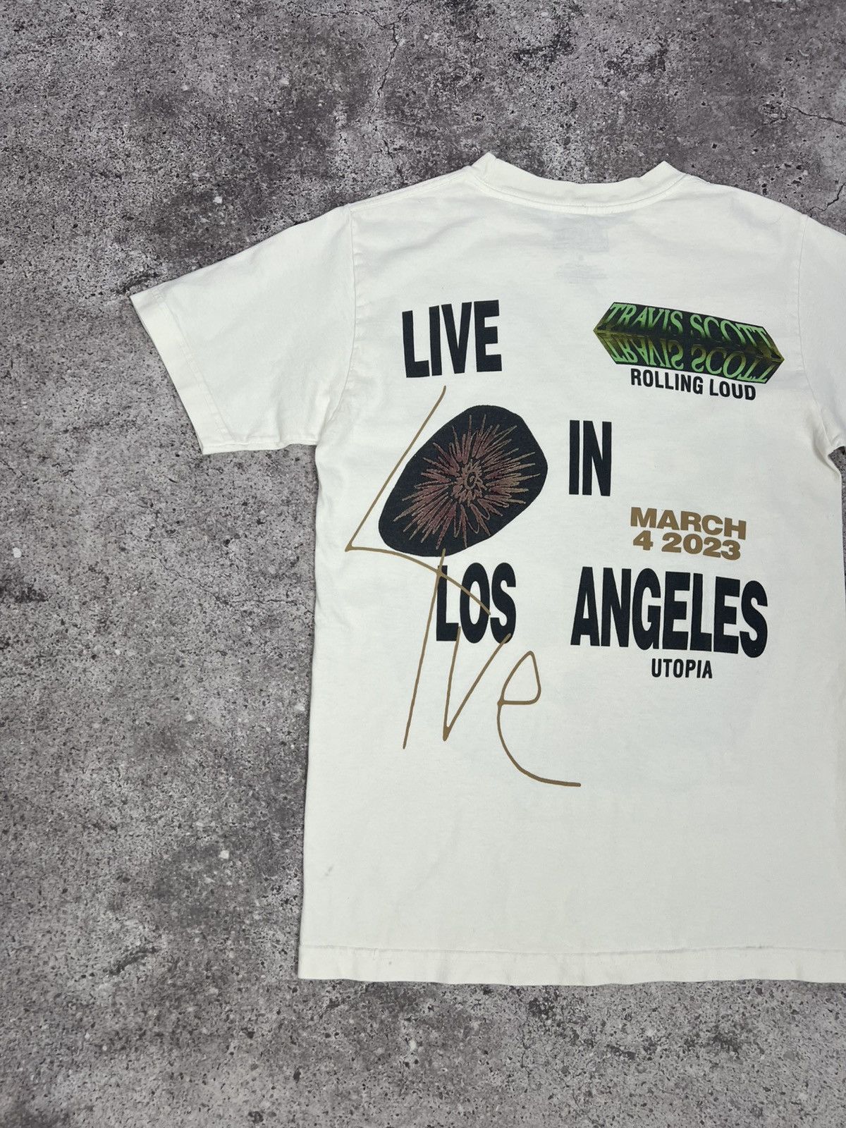 Travis Scott Travis Scott Utopia T-shirt Rolling Loud California Tee Size US S / EU 44-46 / 1 - 10 Thumbnail