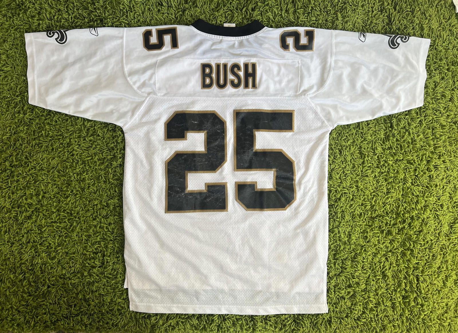 Reebok Reggie Bush Authentic NFL Reebok New Orleans Saints Jersey Size US L / EU 52-54 / 3 - 2 Thumbnail