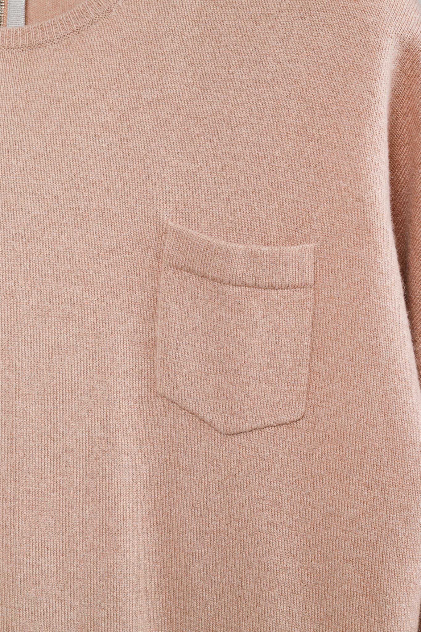 Brunello Cucinelli Brunello Cucinelli Cashmere Elbow-Sleeve Pullover w/pocket Size M / US 6-8 / IT 42-44 - 4 Thumbnail