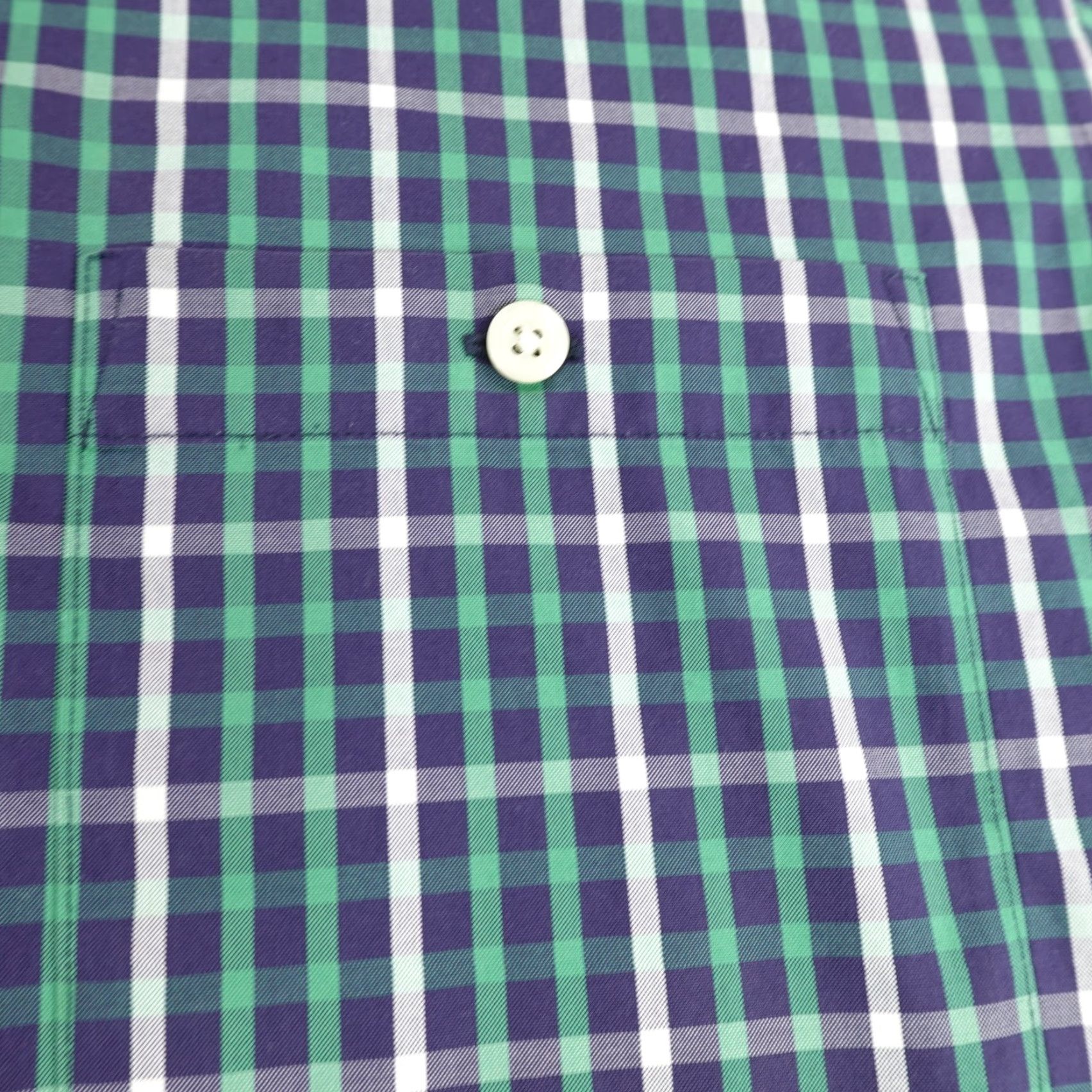 Orvis Vintage Orvis Men's Long Sleeve Plaid Cotton Shirt Large Green Blue Casual Workwear Hiking Camping Size US L / EU 52-54 / 3 - 3 Thumbnail