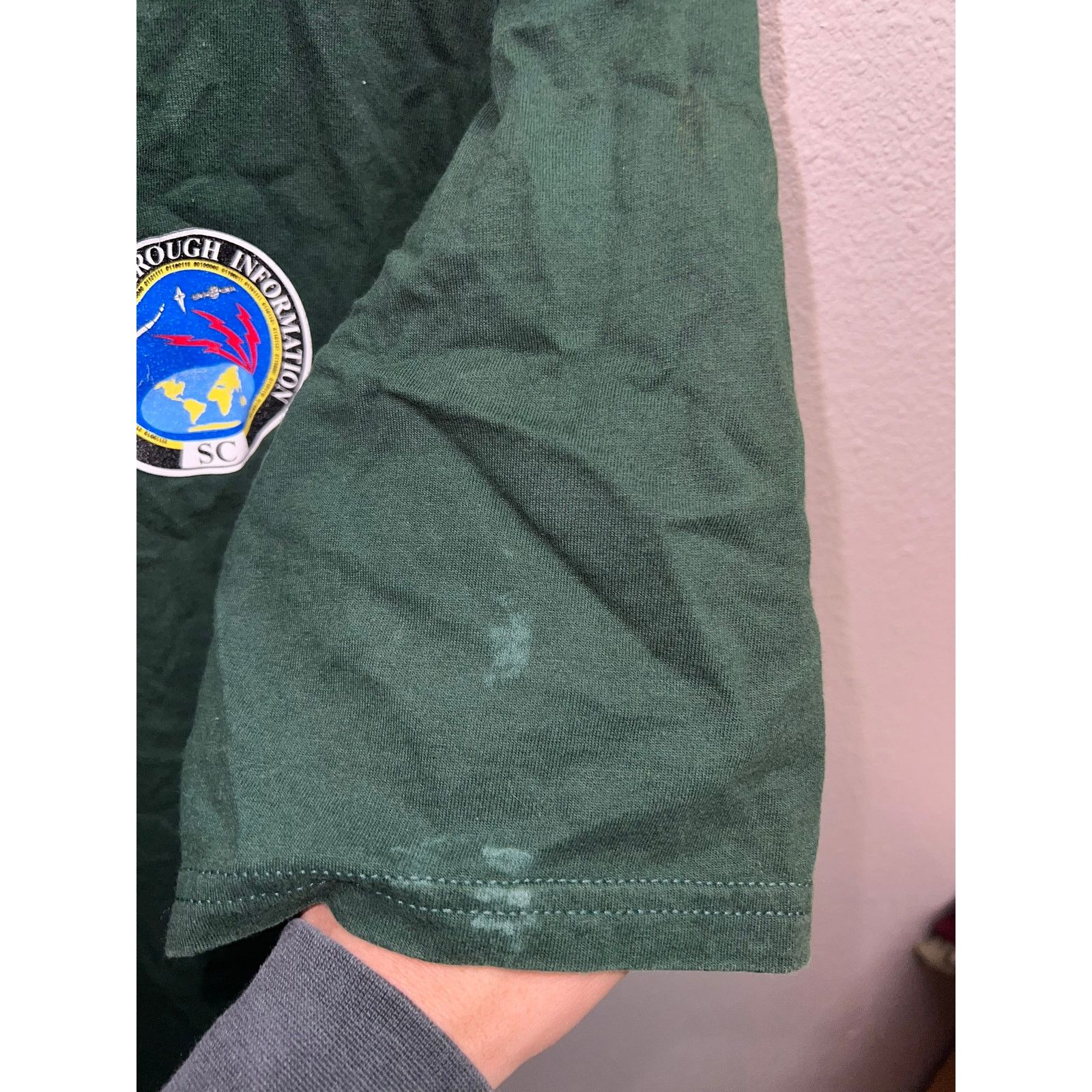 Fruit Of The Loom Vintage Information Shirt Strength Through Info SC Tee 90s 2 Size US XXL / EU 58 / 5 - 5 Thumbnail