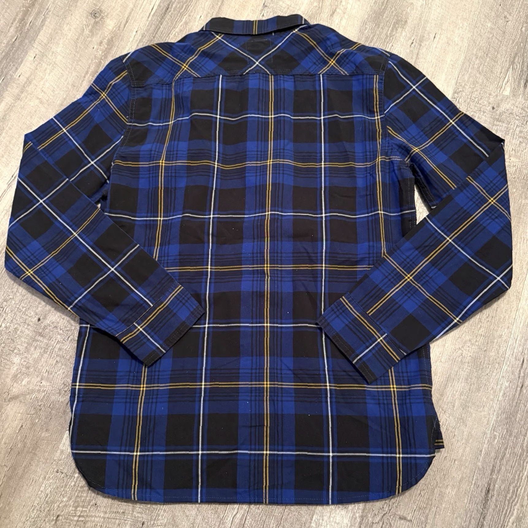 Levi's Levi’s Shirt Mens Sz Medium Long Sleeve Button Up Woven Blue Black Plaid 90s Grunge workwear Casual Size US M / EU 48-50 / 2 - 5 Thumbnail