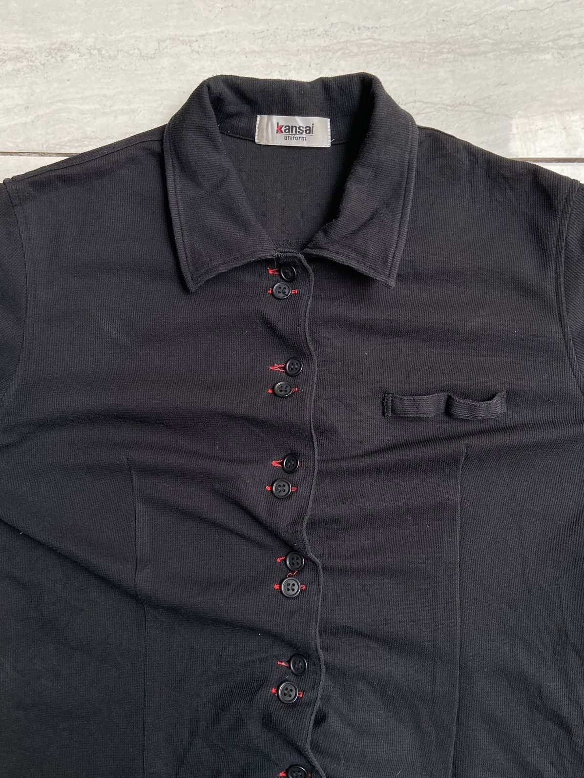Kansai Yamamoto KANSAI UNIFORM Black T-Shirt Size XS / US 0-2 / IT 36-38 - 10 Thumbnail