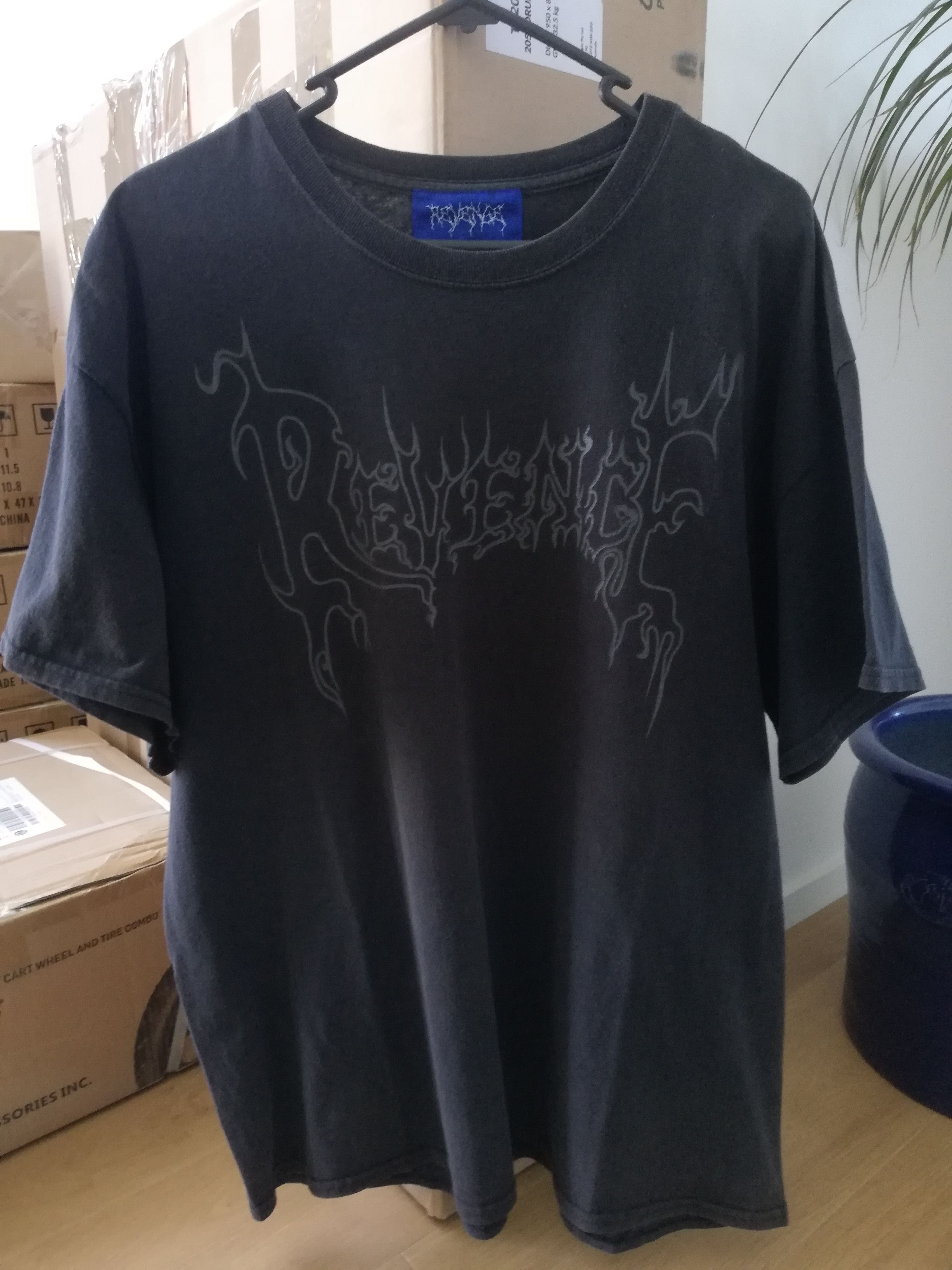 Revenge Revenge VR Metallic Tee Size US XL / EU 56 / 4 - 1 Thumbnail