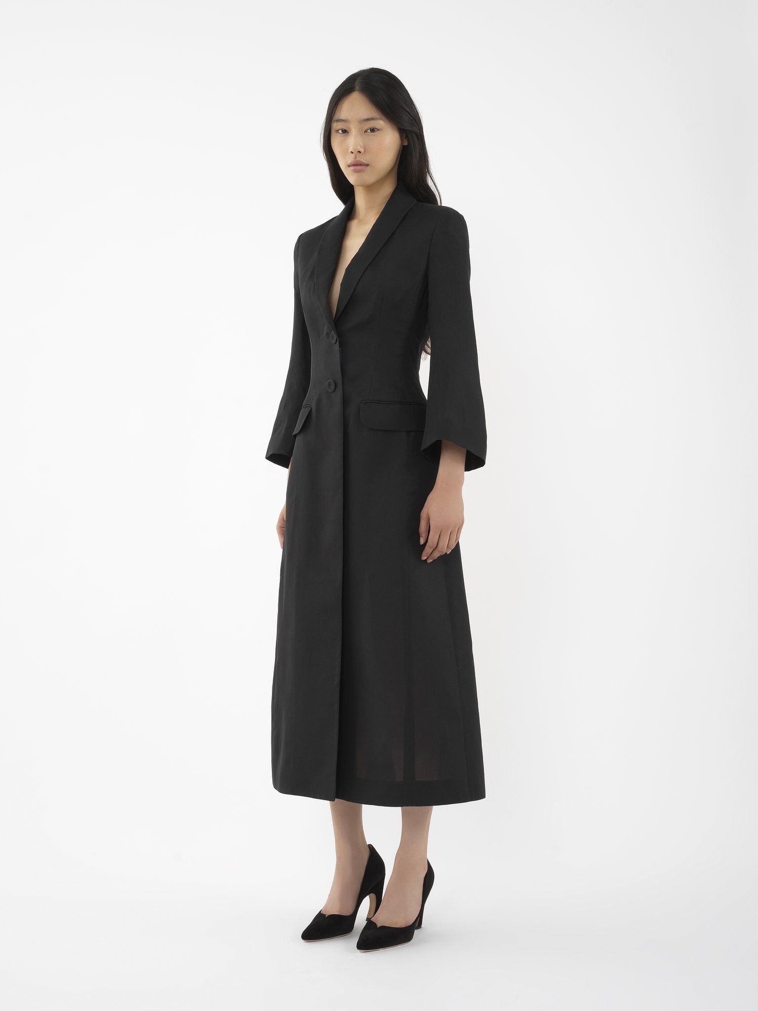 Chloe o1loc1c0325 CHC24 Coat in Black Size S / US 4 / IT 40 - 4 Thumbnail