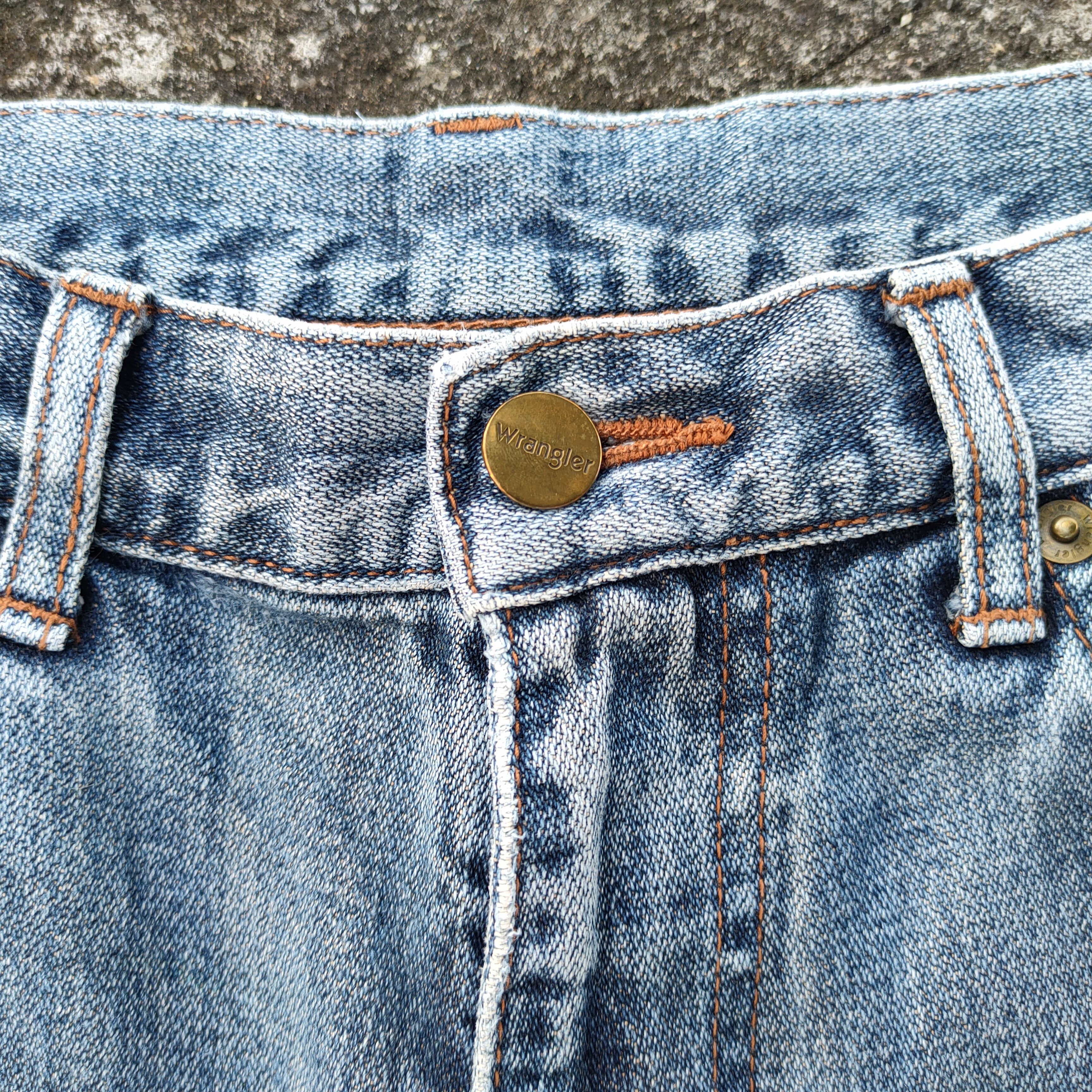 Jean × Vintage × Wrangler FLARE VINTAGE WRANGLER FADED JEANS DENIM PANTS Size US 28 / EU 44 - 5 Thumbnail