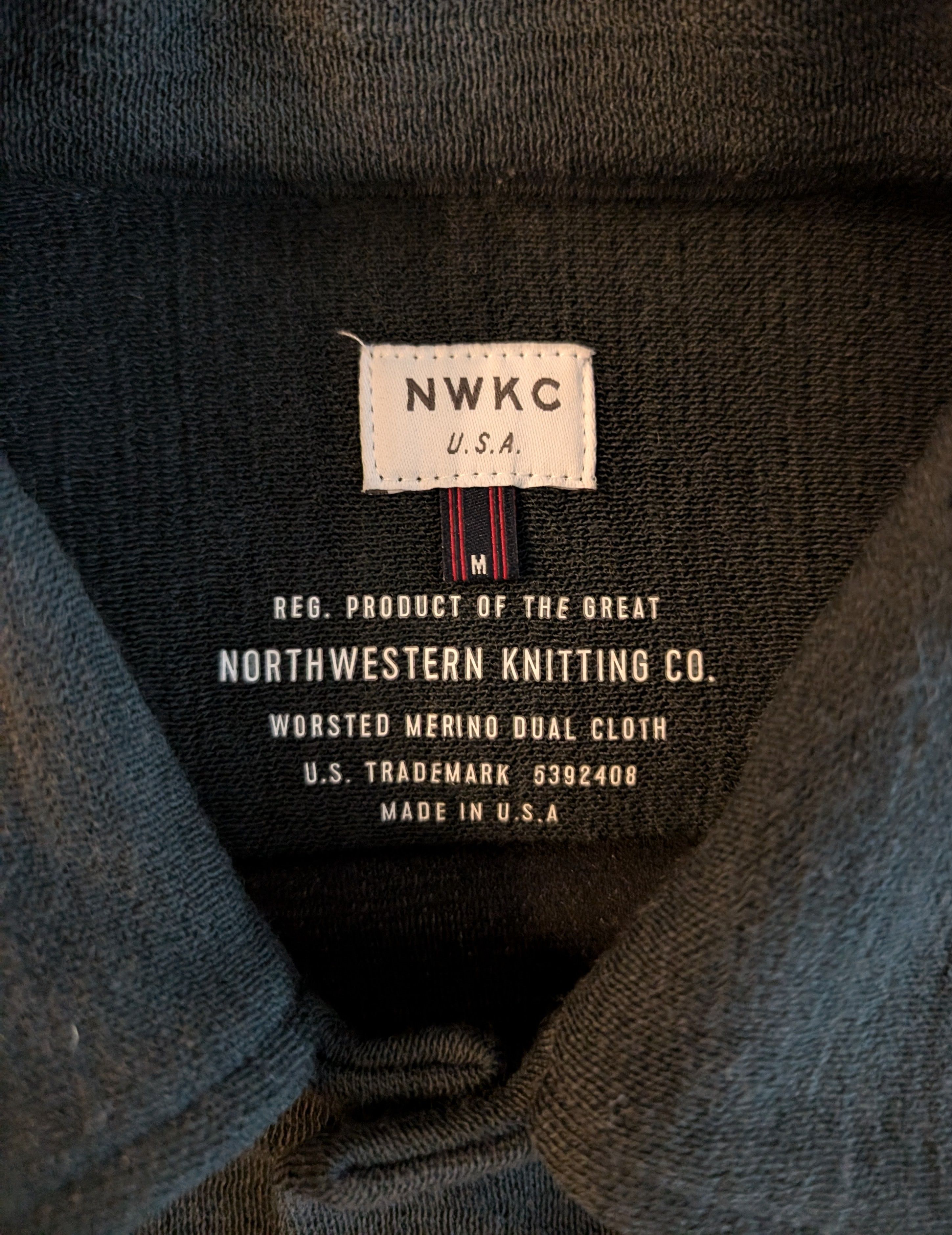 NWKC NWKC Northwest Knitting Co. Wool CPO Shirt Made in USA Size US M / EU 48-50 / 2 - 3 Thumbnail