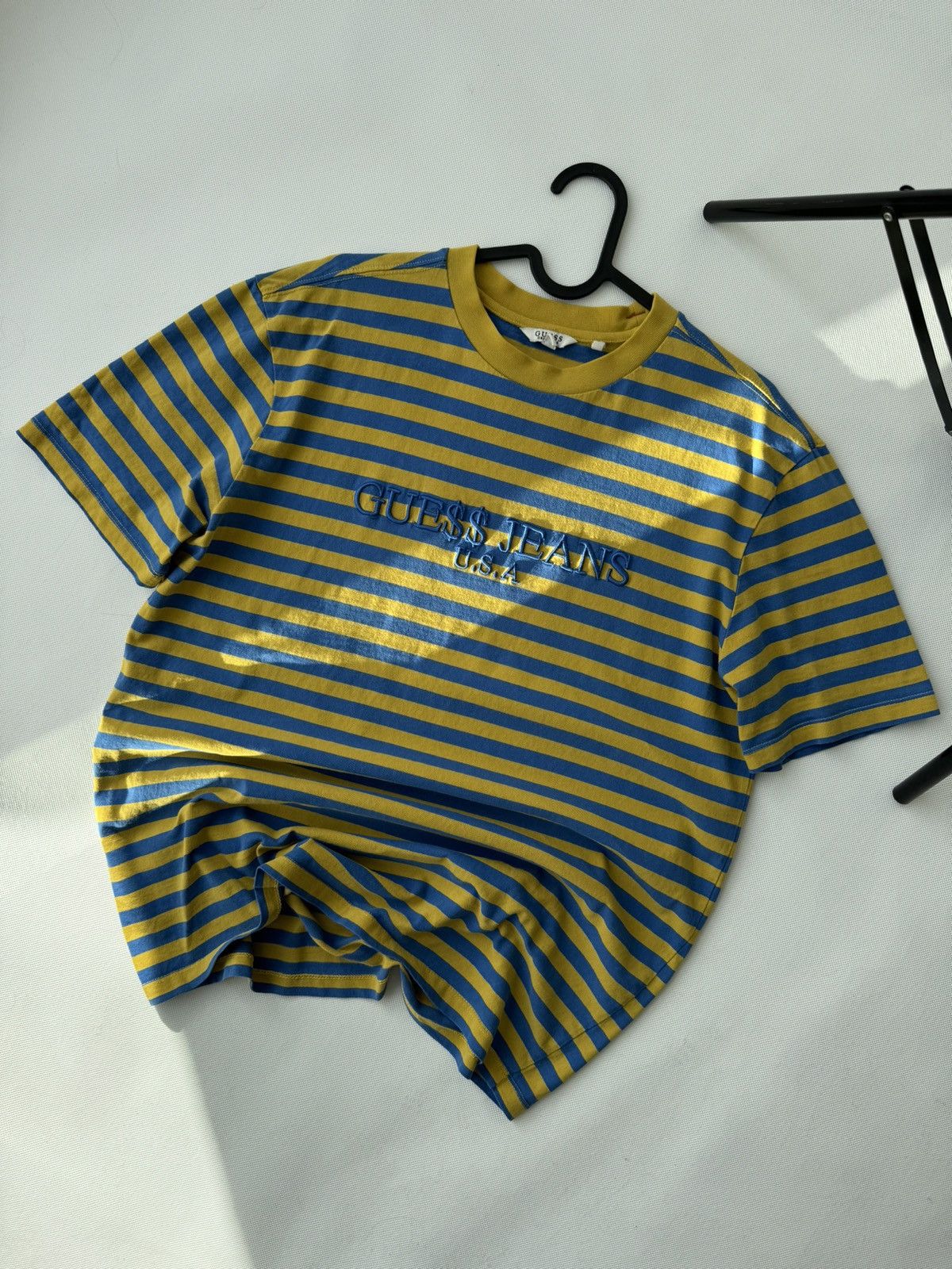 Guess Guess x Asap Rocky Striped T Shirt Grailed