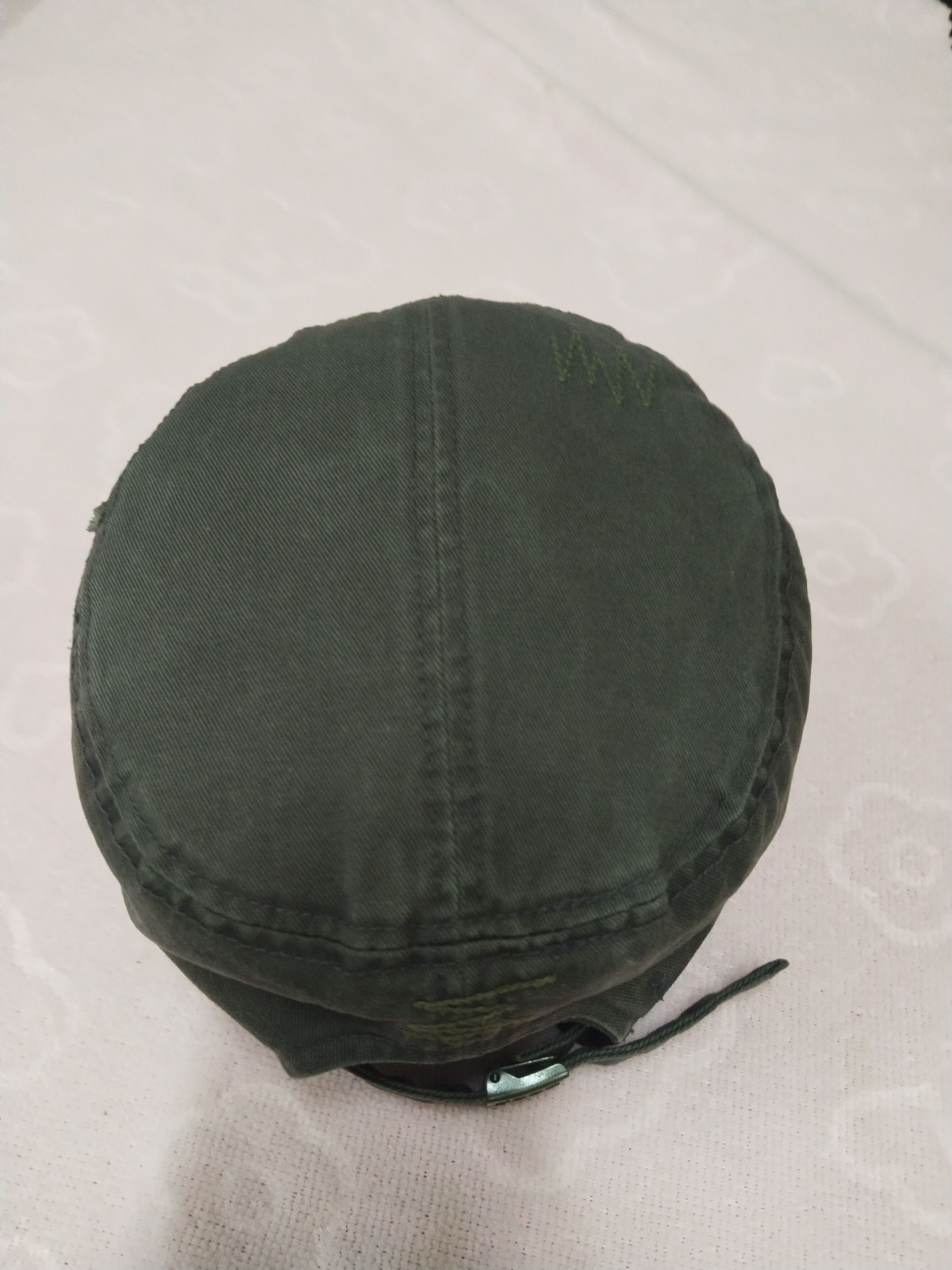 Japanese Brand JEEP VINTAGE STRUDED CADET DISTRESSED STYLE CAP HAT Size ONE SIZE - 6 Thumbnail