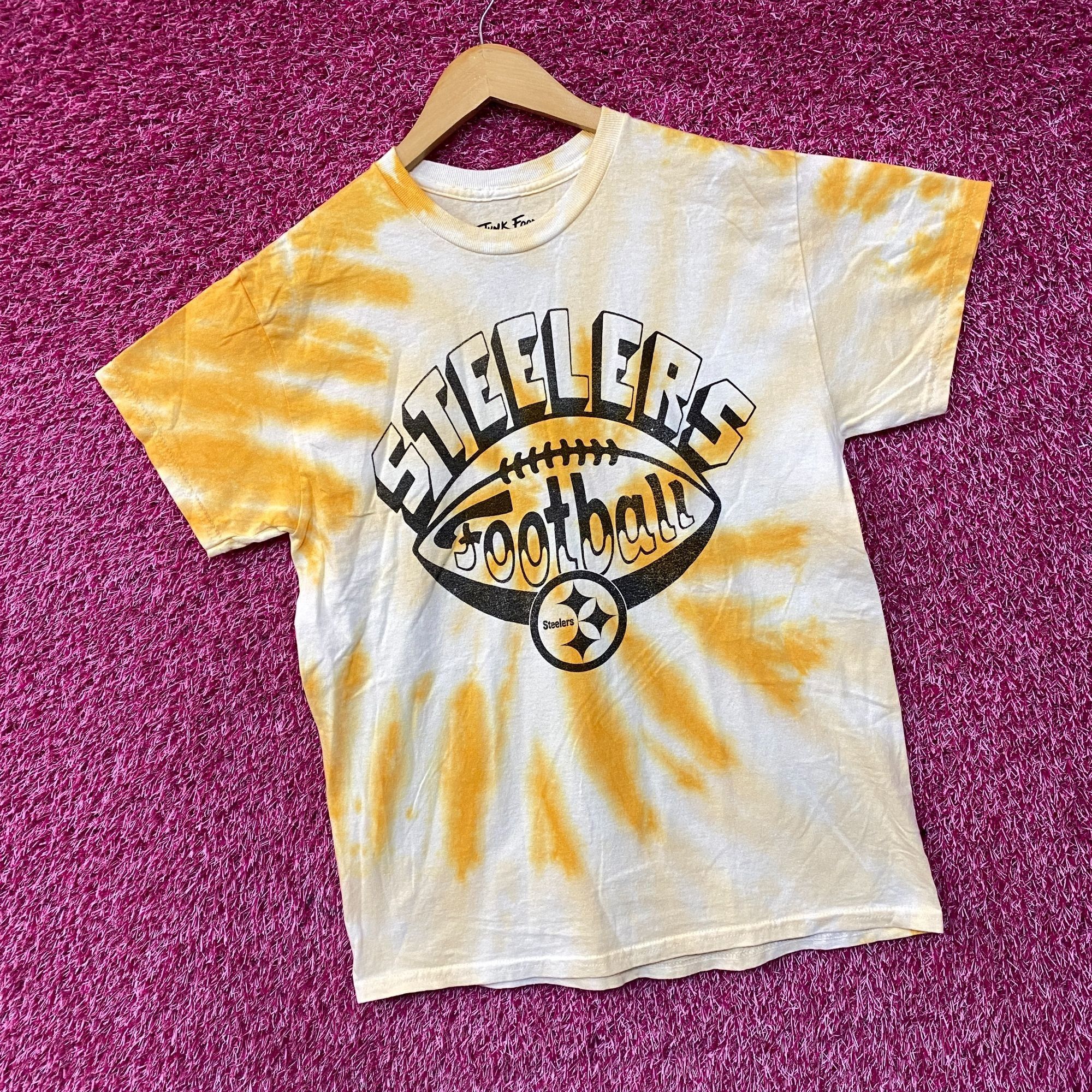 Junk Food Junk Food Pittsburgh Steelers Football Tie Dye T-Shirt Small Size US S / EU 44-46 / 1 - 3 Thumbnail