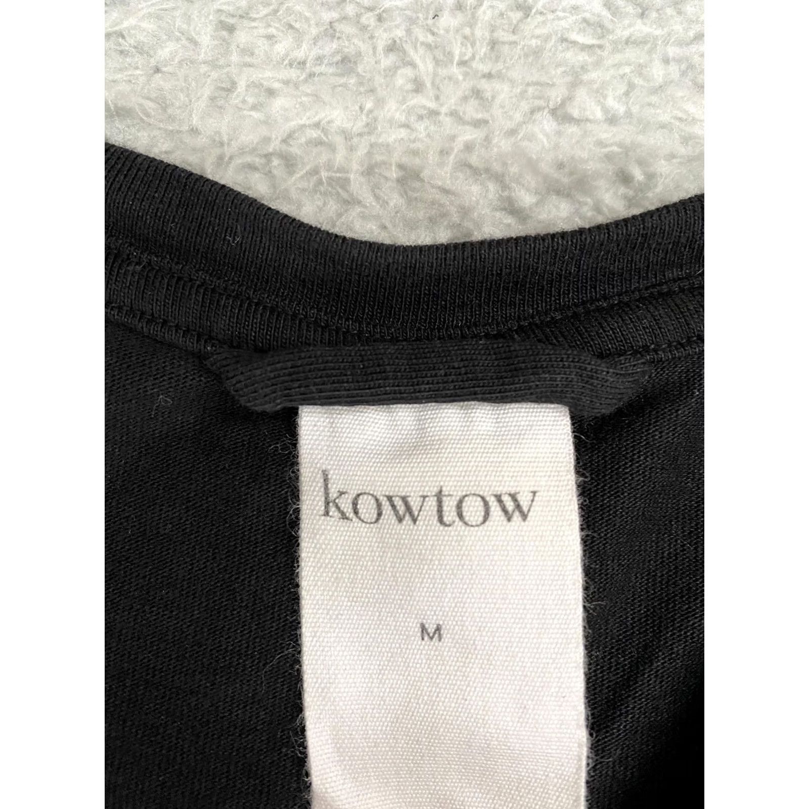 Kowtow Kowtow Dress Womens M Black Organic Cotton Tank Maxi Minimalist Summer Lagenlook Size M / US 6-8 / IT 42-44 - 6 Thumbnail