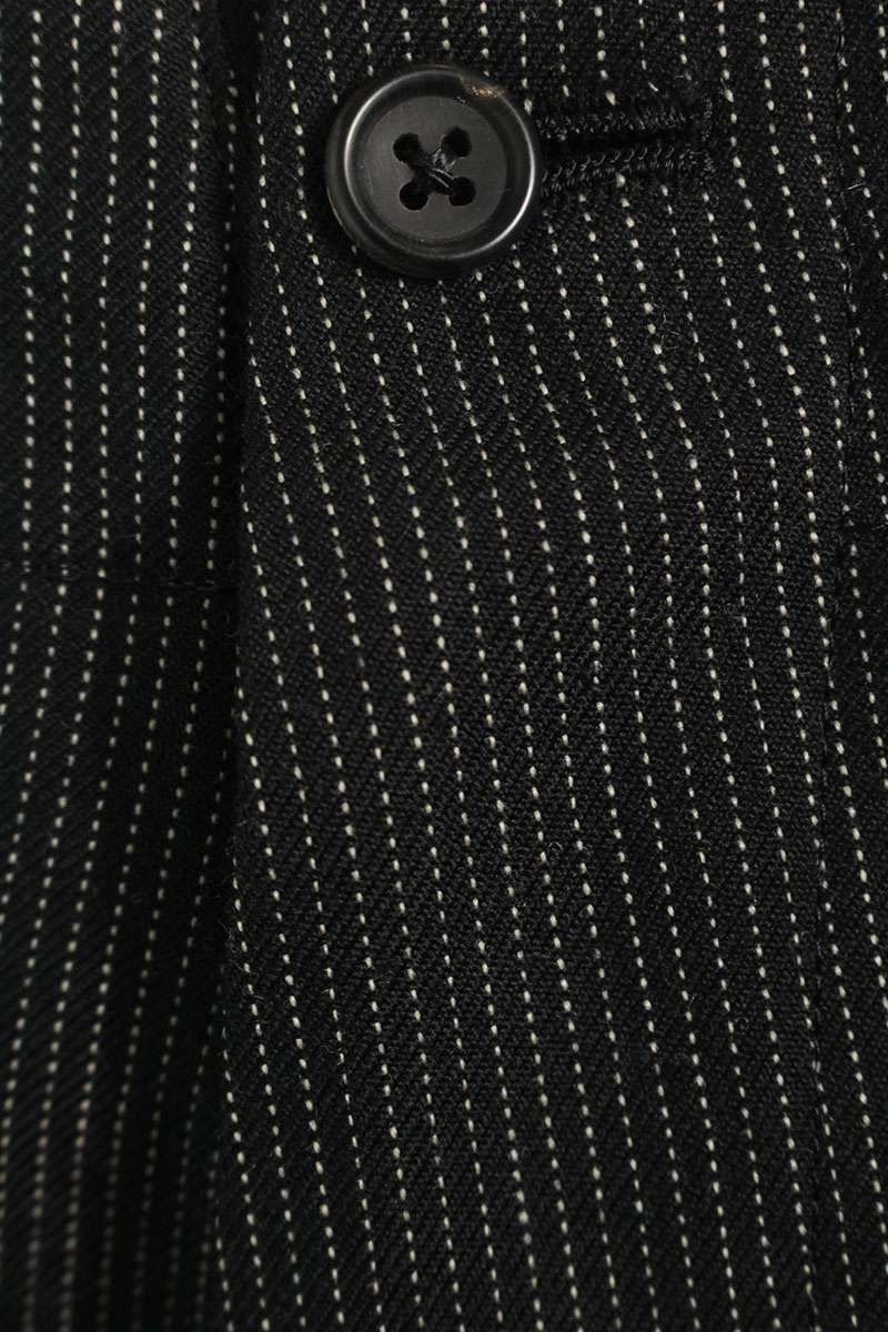 Yohji Yamamoto YOHJI YAMAMOTO POUR HOMME Tucked Wool Long Pants Size US 29 - 3 Thumbnail