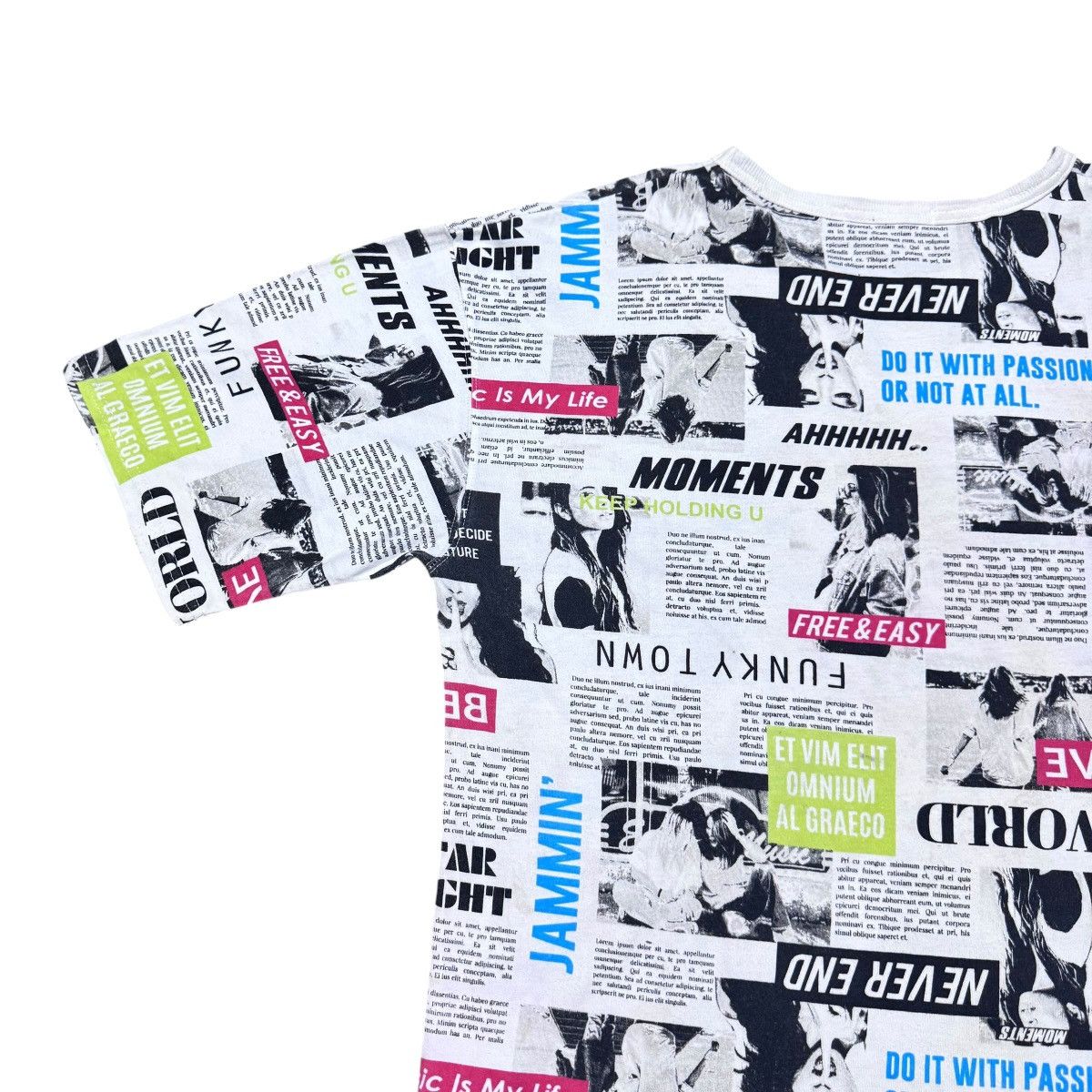 Japanese Brand Thunder Storm Newspepper Shirt Size US M / EU 48-50 / 2 - 7 Thumbnail