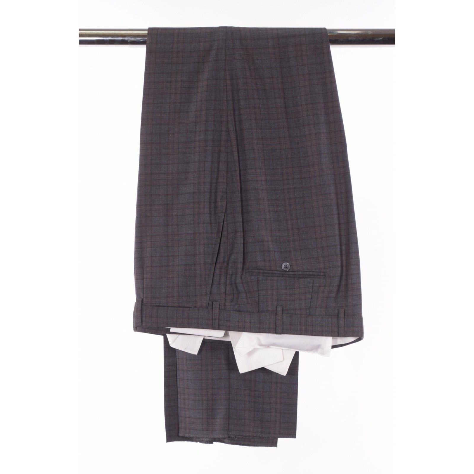 Isaia isaia Suit Size US 46 Long in Gray Size 46R - 7 Thumbnail