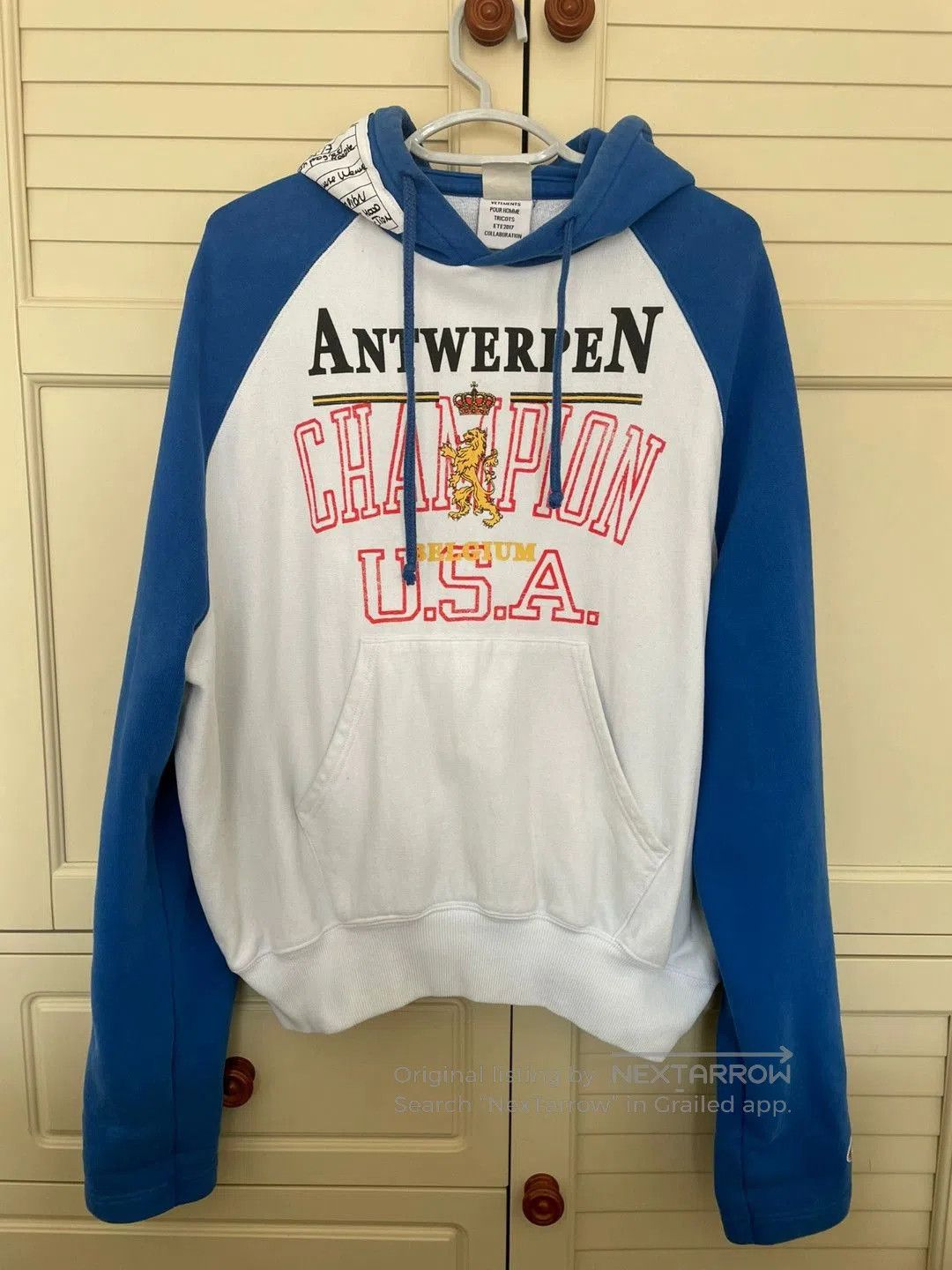 Vetements VETEMENTS x Champion Limited Sweatshirt . Size US M / EU 48-50 / 2 - 1 Thumbnail