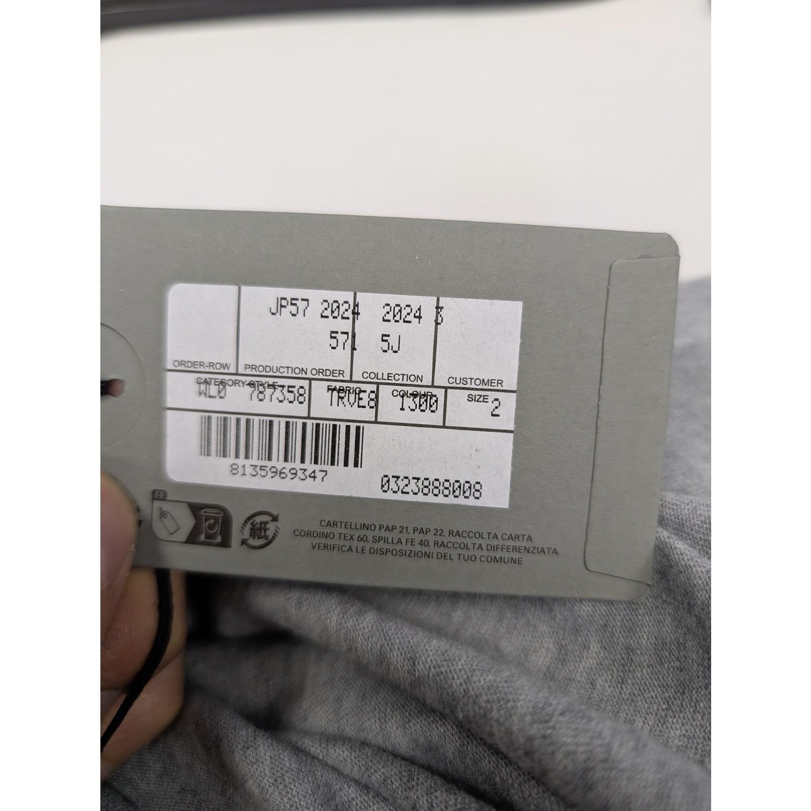 Balenciaga × eBay o1rshd1 Inside Out Oversized T-Shirt in Heather Grey Size US M / EU 48-50 / 2 - 18 Thumbnail