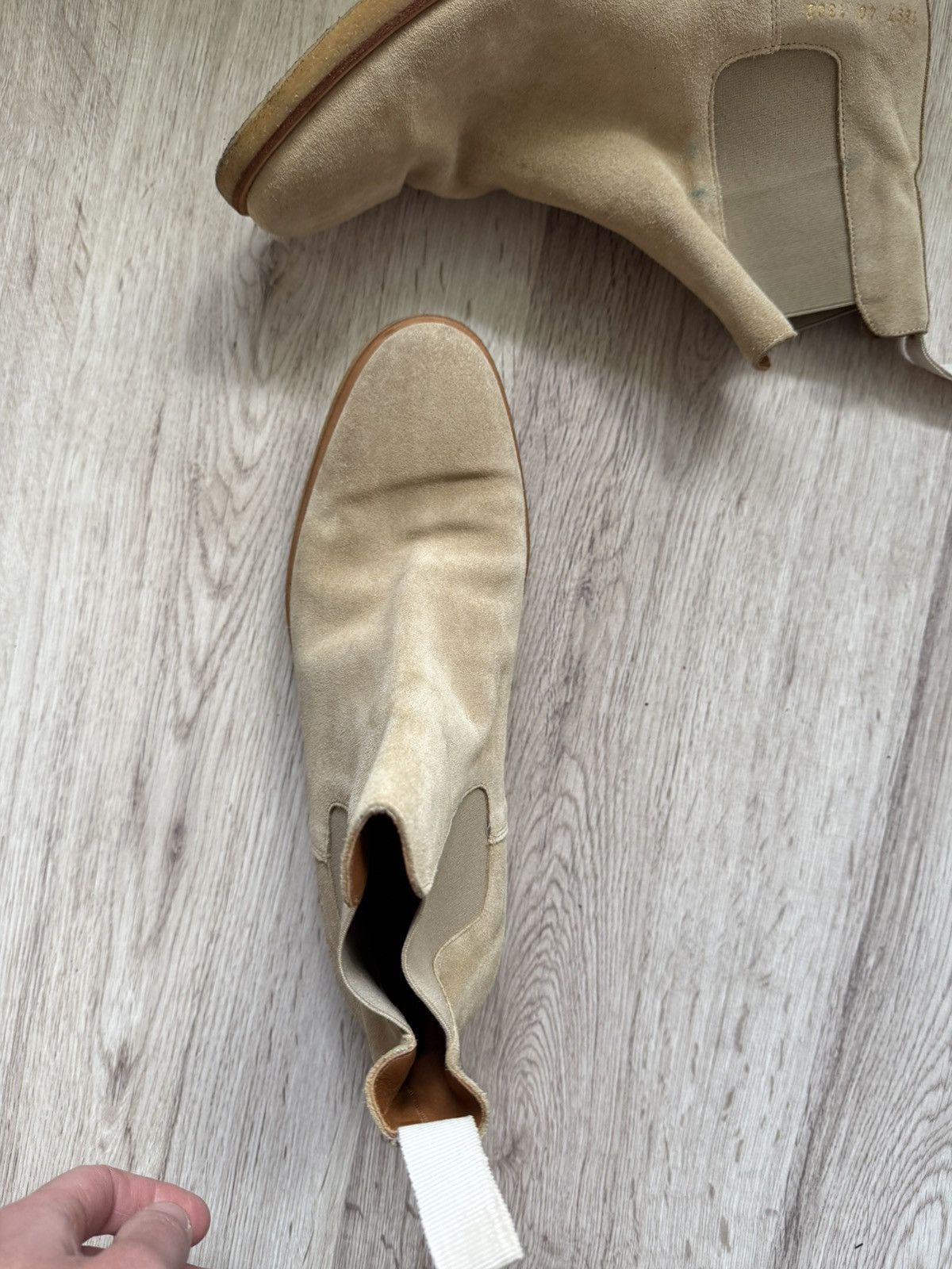 Common Projects Common Projects Beige Chelsea Boots Made in Italy EU40 US7 Size US 7 / EU 40 - 11 Thumbnail