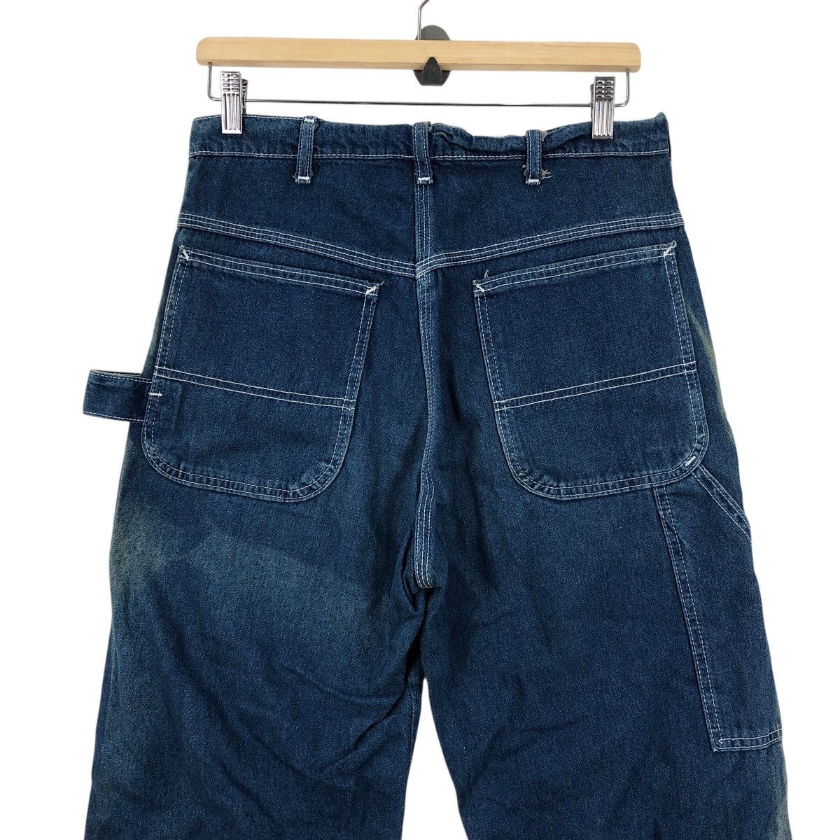 Pointer Vintage 90s POINTER Made In USA Carpenter Baggy Denim Jeans Size US 32 / EU 48 - 6 Thumbnail