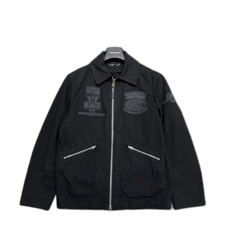Louis Vuitton Louis Vuitton Embroidered Letter Jacket-yf Size US L / EU 52-54 / 3 - 1 Thumbnail