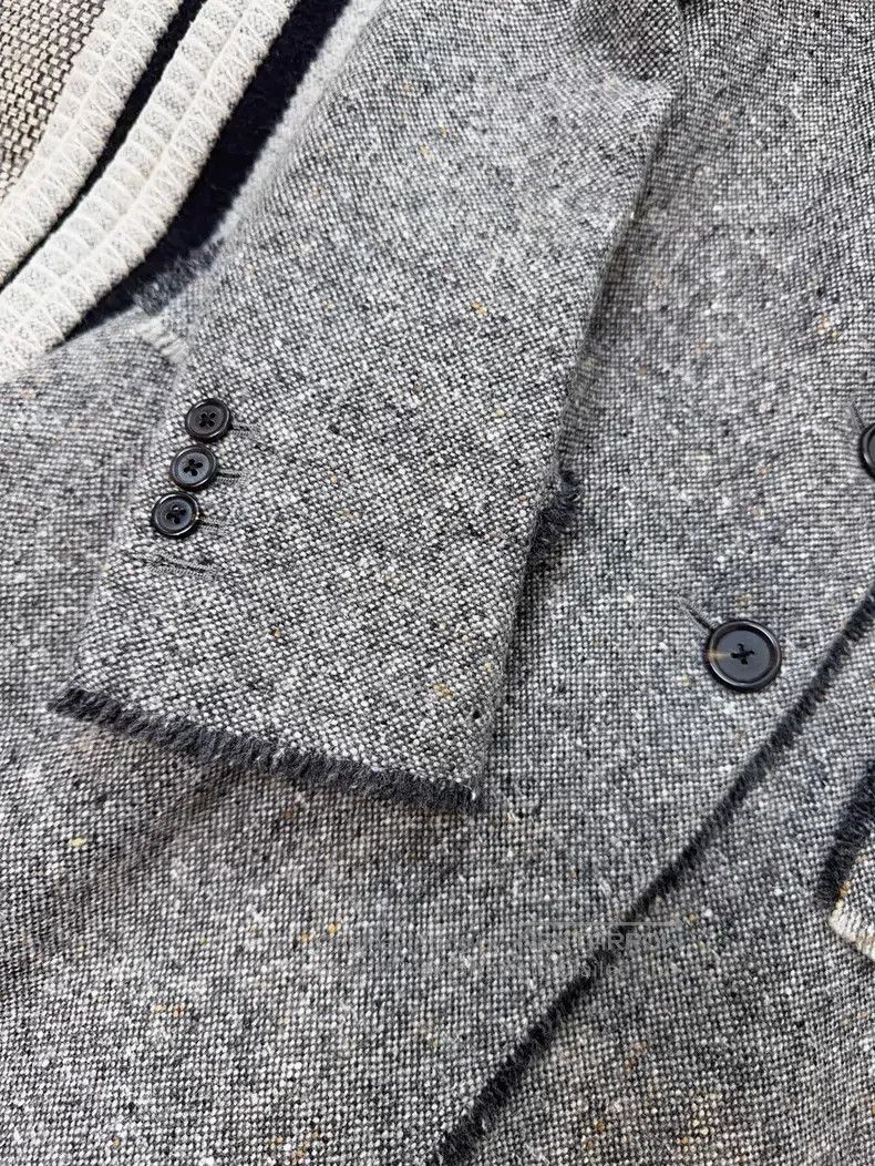 Thom Browne Thom Browne Grey long woolen coat Size XS / US 0-2 / IT 36-38 - 4 Thumbnail