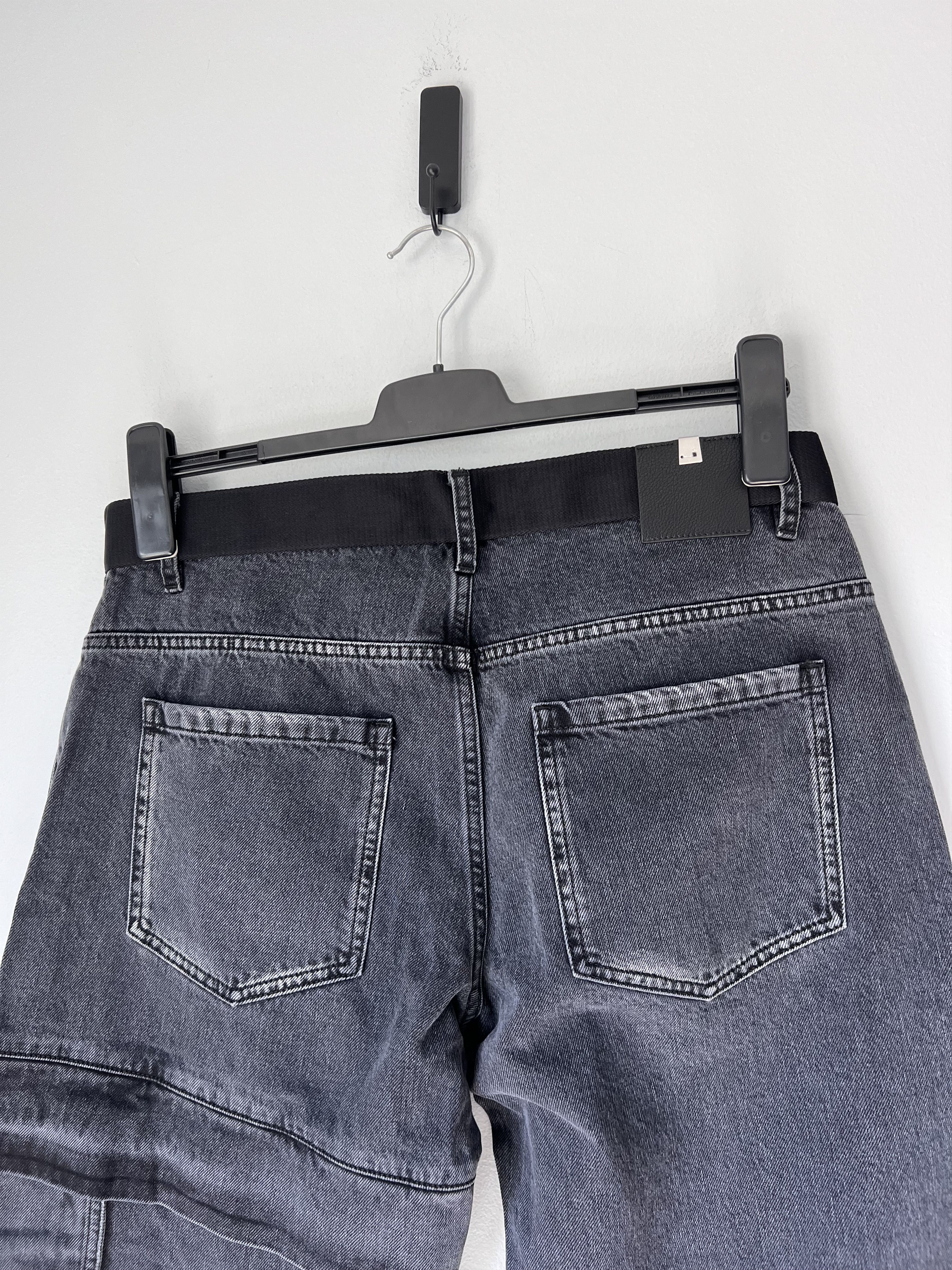 1017 ALYX 9SM 1017 Alyx 9SM Oversized Cargo Jeans in Black Size US 34 / EU 50 - 5 Thumbnail