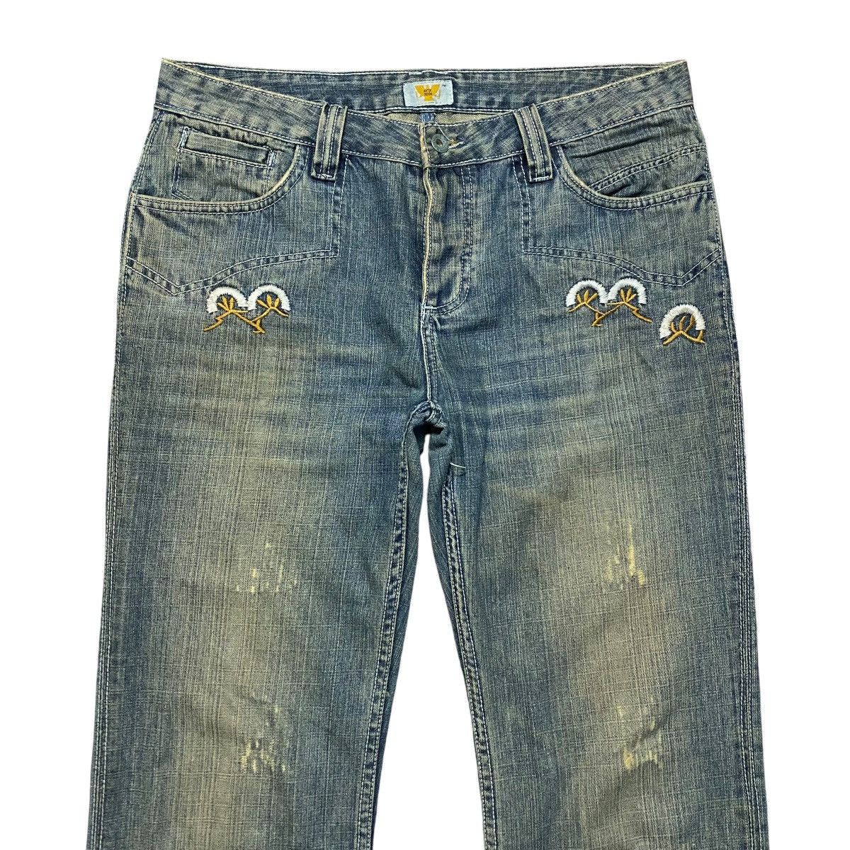 Antik Denim Vintage Antik Denim Embroidery Jeans Distressed Size US 34 / EU 50 - 3 Thumbnail