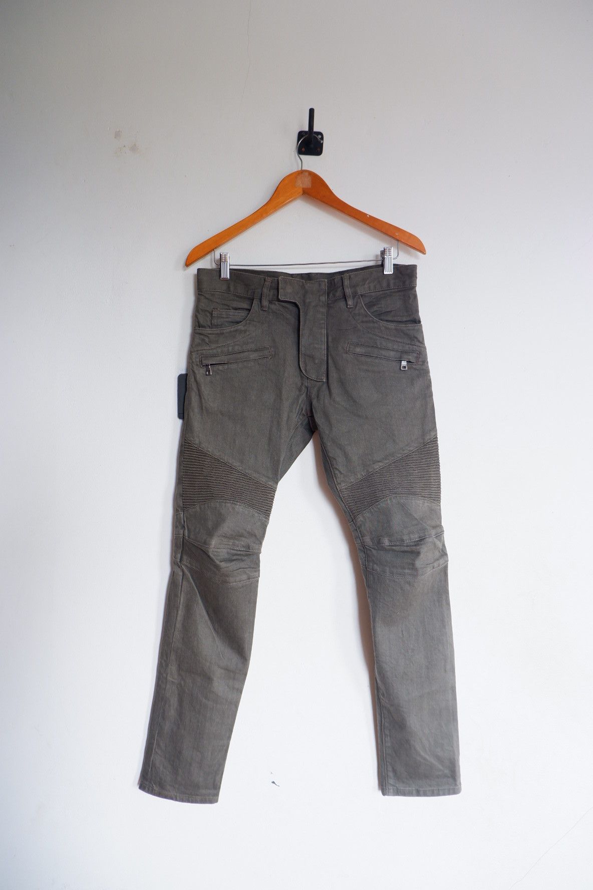 Selvedge BALMAIN Biker Jeans 2009