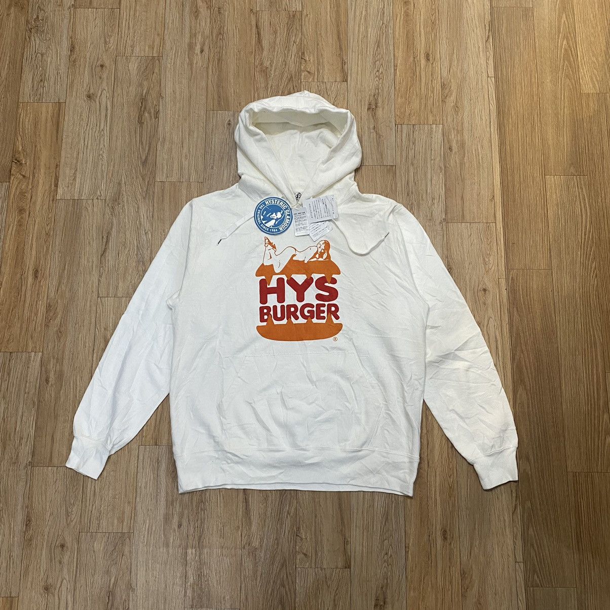 Hysteric Glamour 2000s New With Tag Hysteric Glamour Burger Hoodie Size US L / EU 52-54 / 3 - 1 Thumbnail