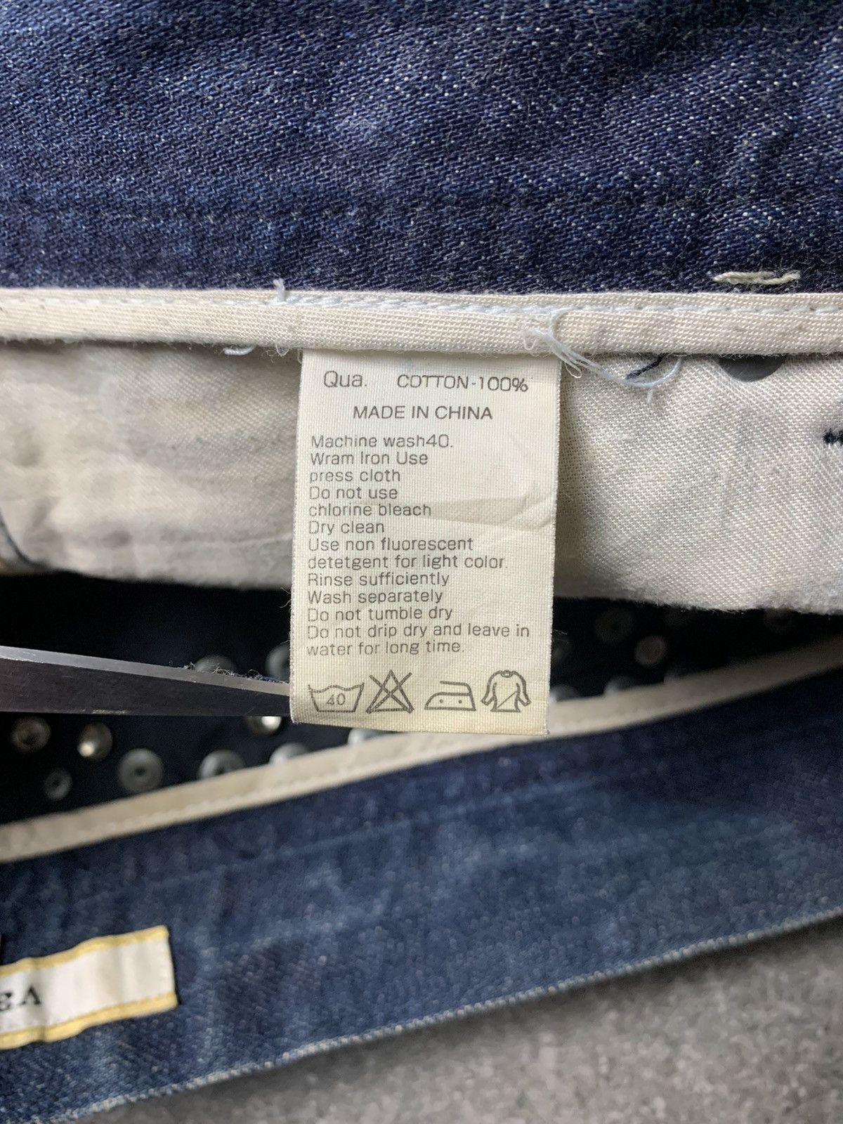 If Six Was Nine 2000s Varosh Studded Statement Mud Wash Flared Jeans Size US 32 / EU 48 - 9 Thumbnail
