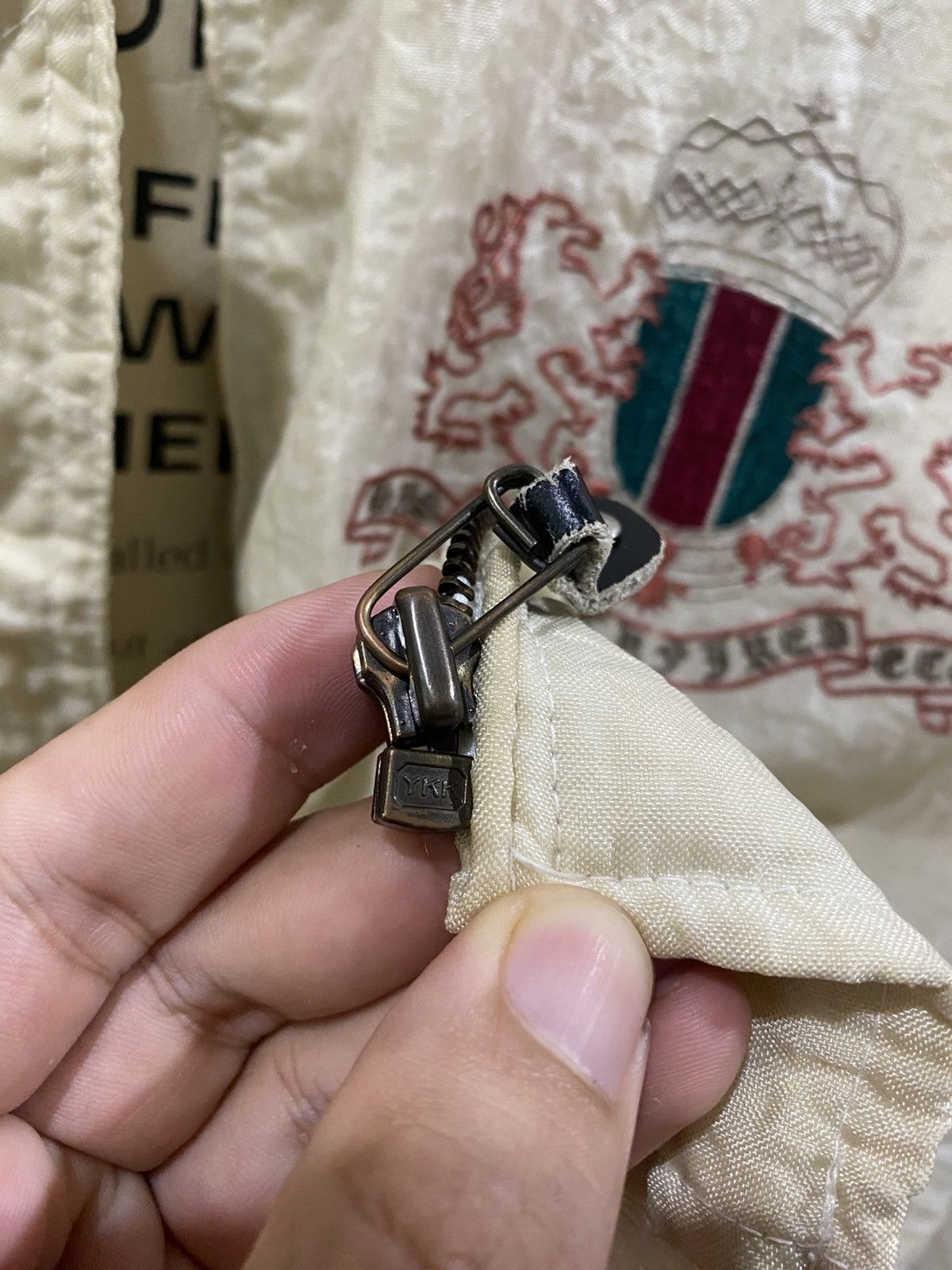 Japanese Brand × Vintage Vintage Back Fire Bomber Jacket Size US M / EU 48-50 / 2 - 4 Thumbnail