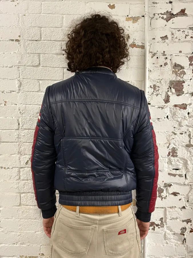 Dolce & Gabbana AW2008 Dolce & Gabbana Red Nylon Removable Sleeves Quilted Puffer Jacket Size US M / EU 48-50 / 2 - 4 Thumbnail