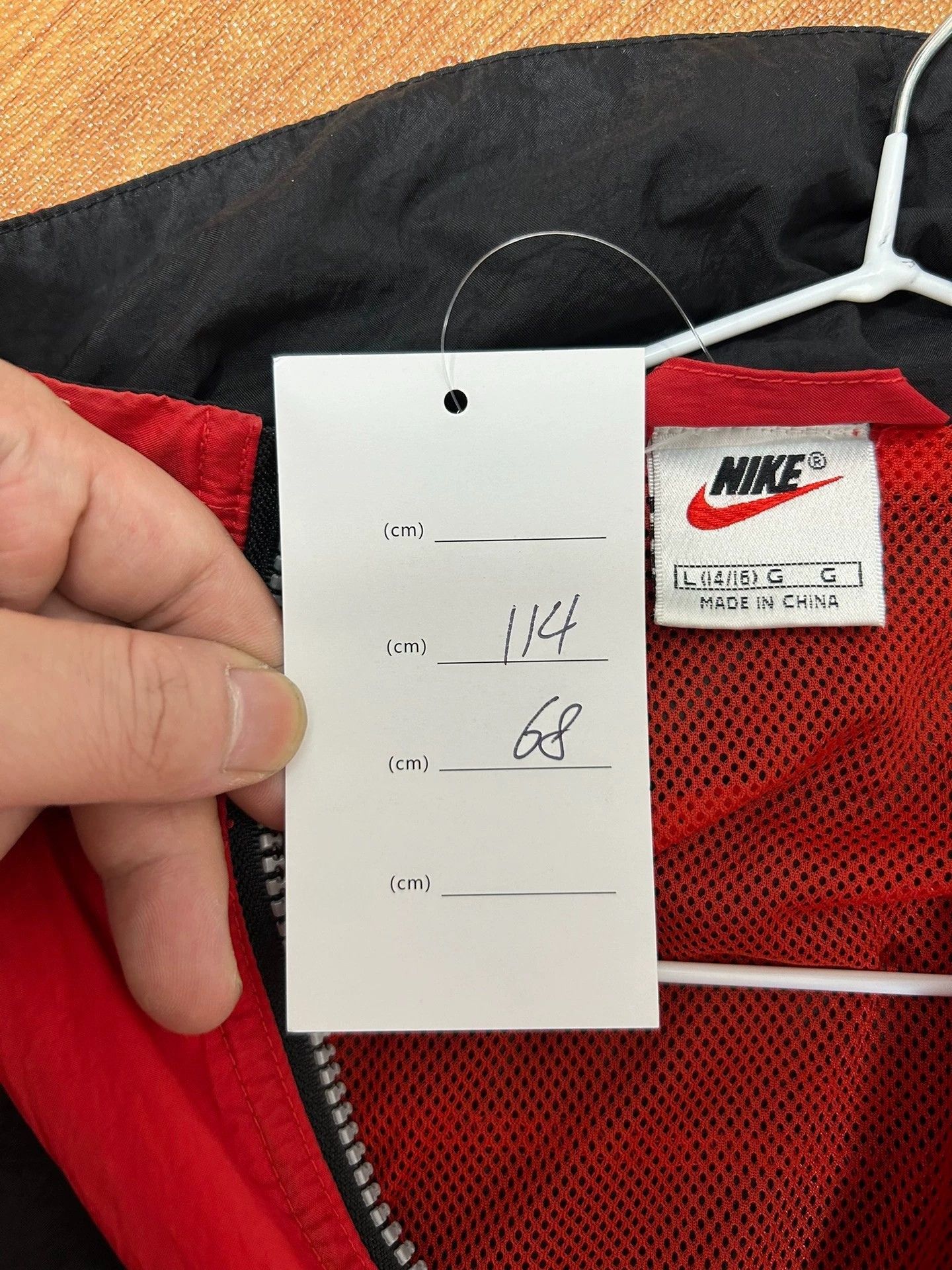 Nike Unisex Vintage 2000s Y2K Nike Track Jacket / Windbreaker Size US L / EU 52-54 / 3 - 6 Thumbnail