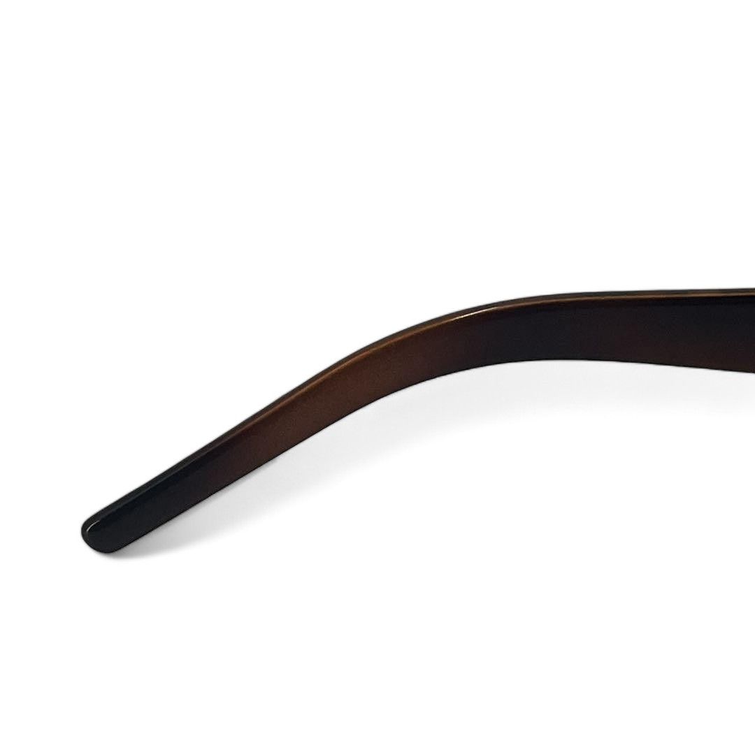 Fendi Fendi - Sunglasses Brown Plastic Monogram FF Size ONE SIZE - 9 Thumbnail