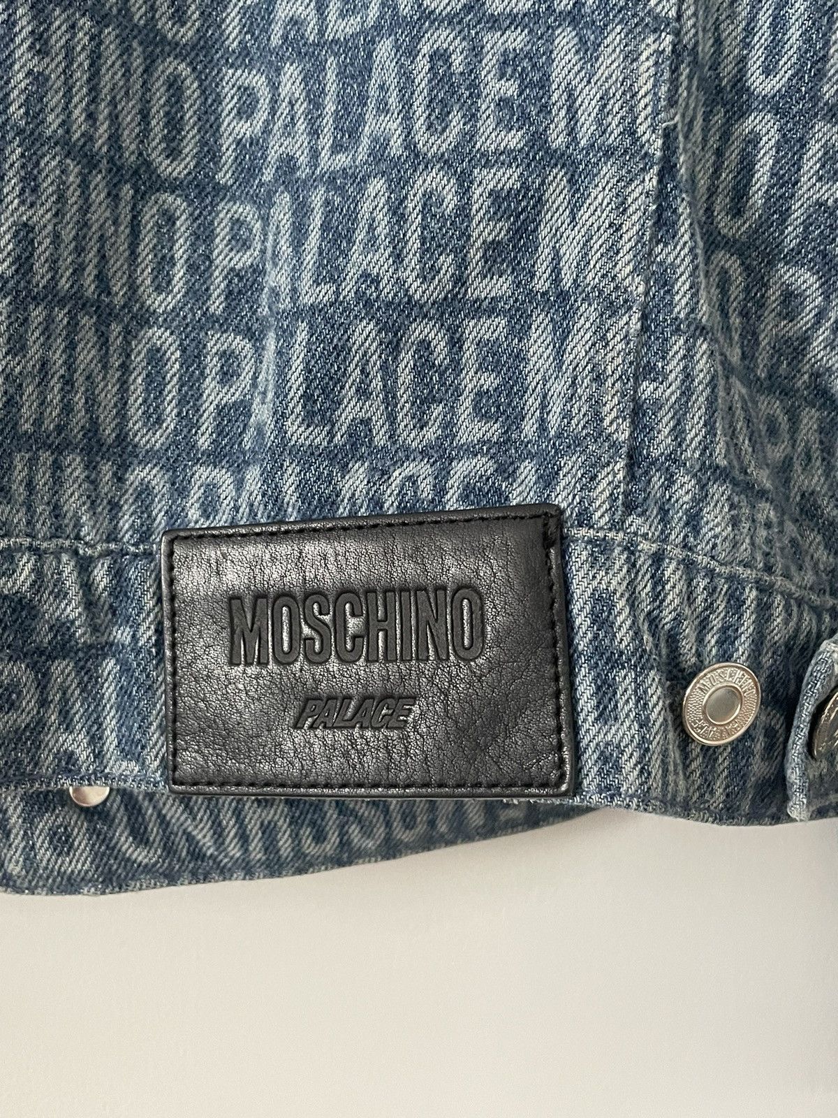 Moschino × Palace Moschino x Palace Denim Jacket Size US M / EU 48-50 / 2 - 6 Thumbnail