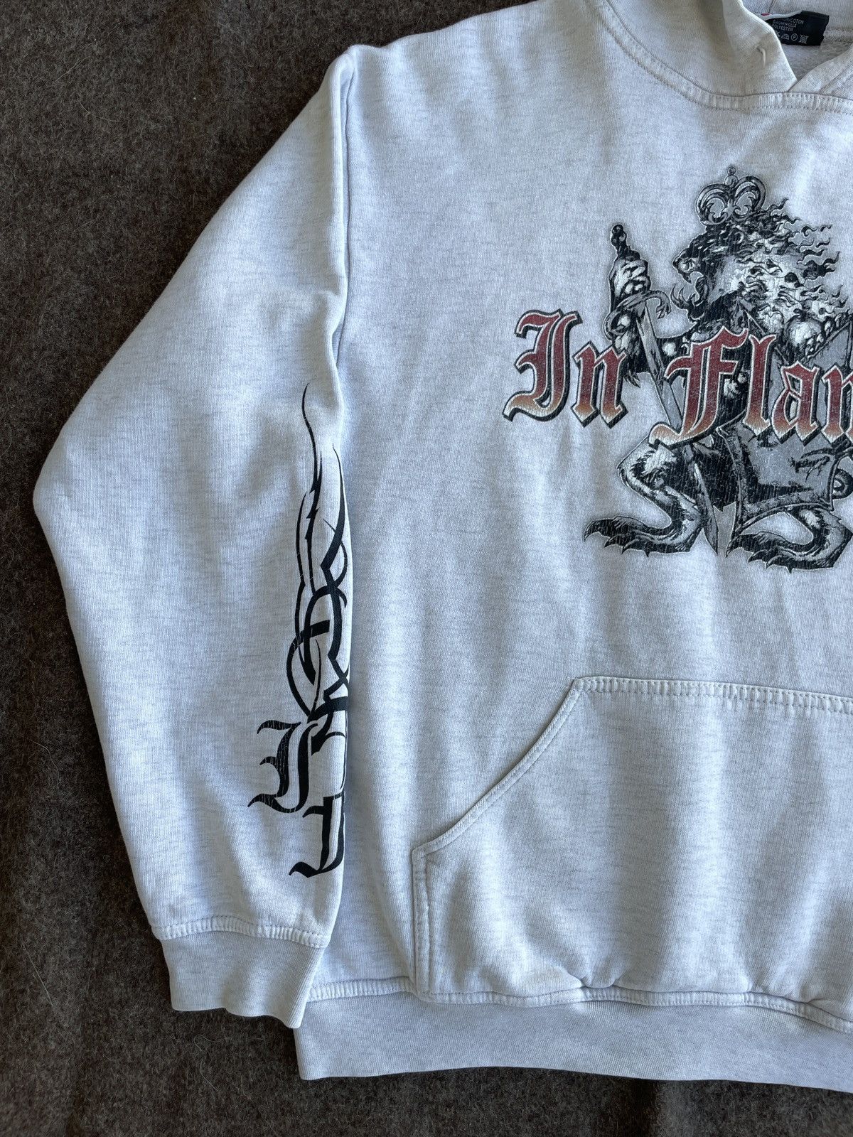 Band Tees In Flames Death Metal Merch Hoodie Size US L / EU 52-54 / 3 - 2 Thumbnail