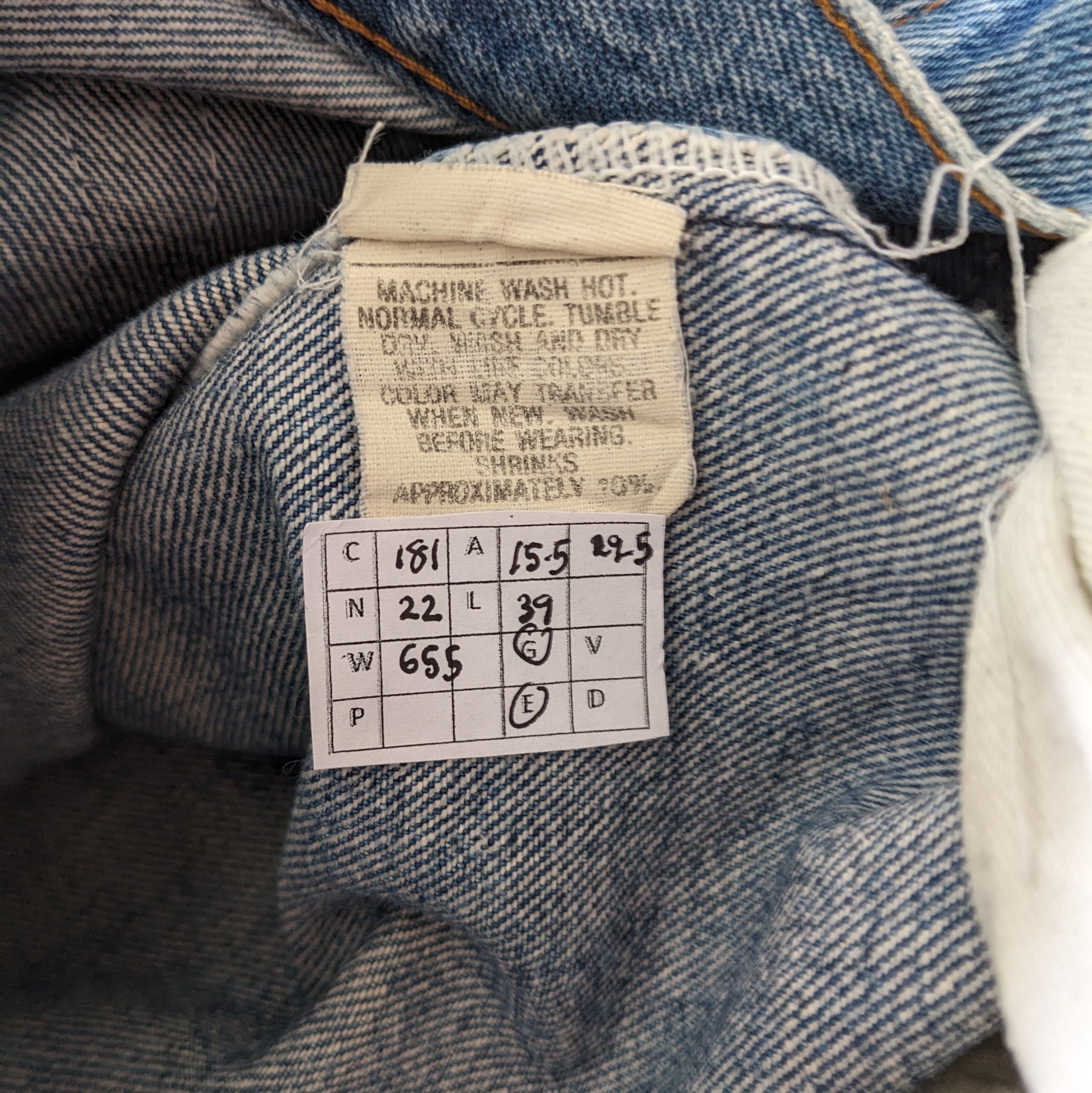 Vintage Vintage Levi's Strauss Co American Streetwear Brand Jeans Size US 31 - 11 Thumbnail