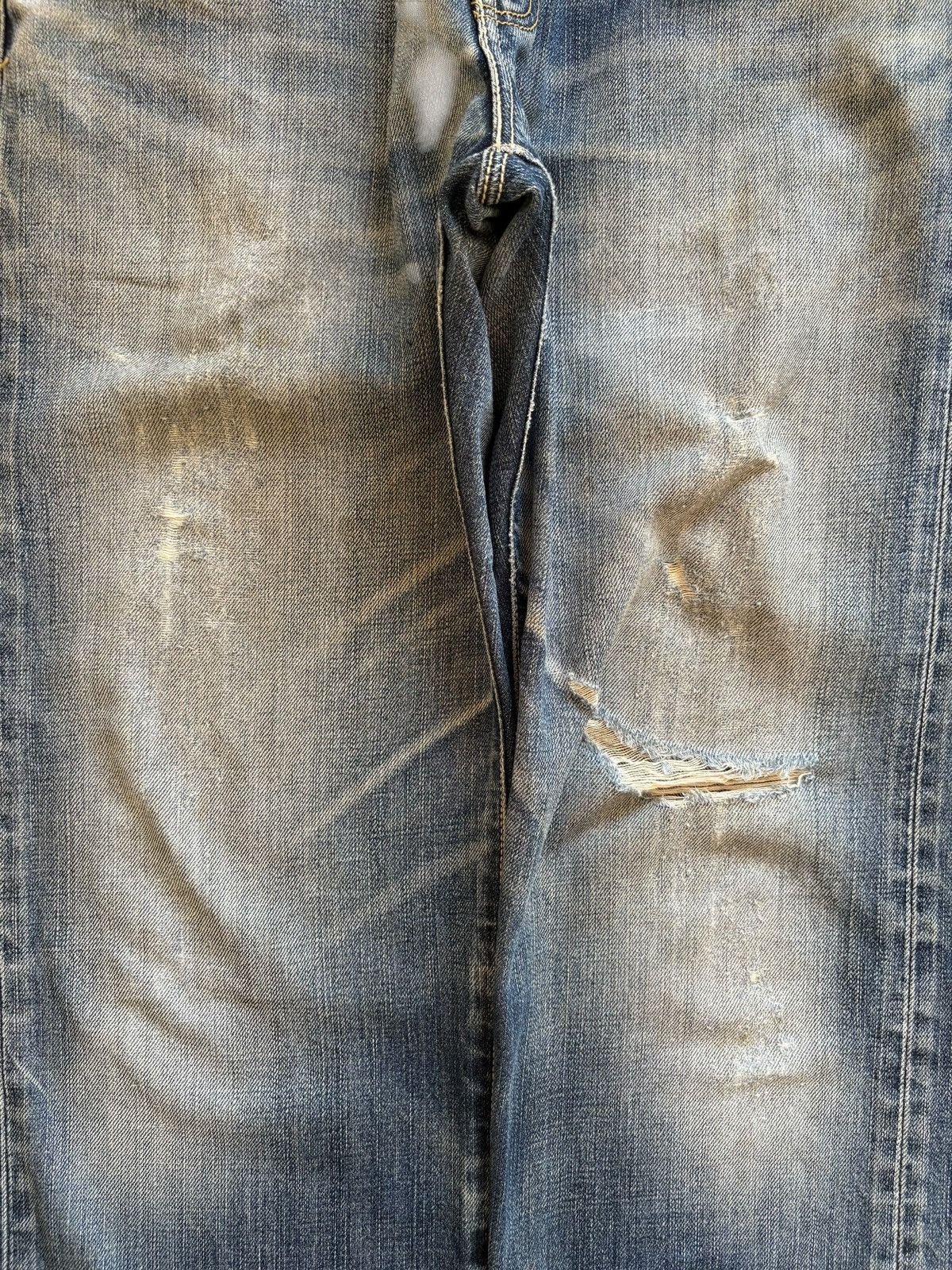 Levi's Vintage 90s Levis 503 Mud Wash Distressed Loose Baggy Jeans Size US 31 - 5 Thumbnail