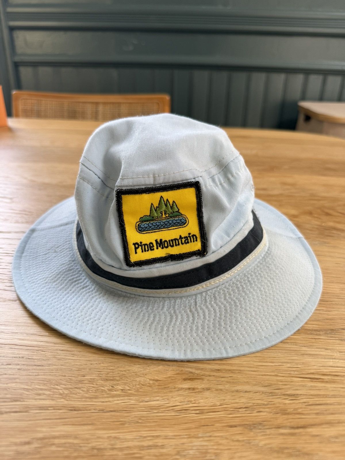 Vintage Vintage Bucket Hat Pine Mountain Size ONE SIZE - 1 Thumbnail