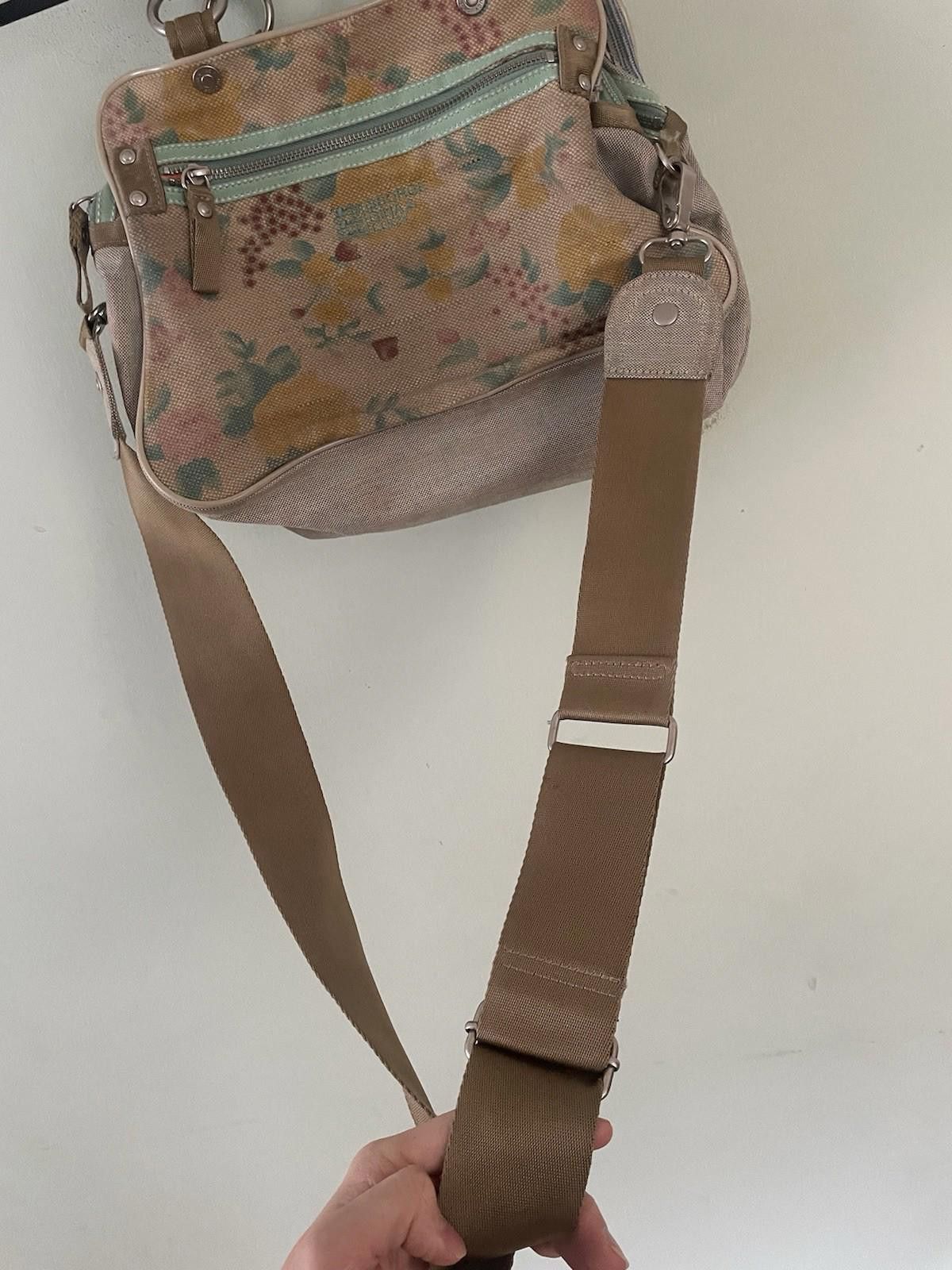 Other George Gina Lucy Linen Canvas Floral Colourful Y2K Handbag Size ONE SIZE - 10 Thumbnail